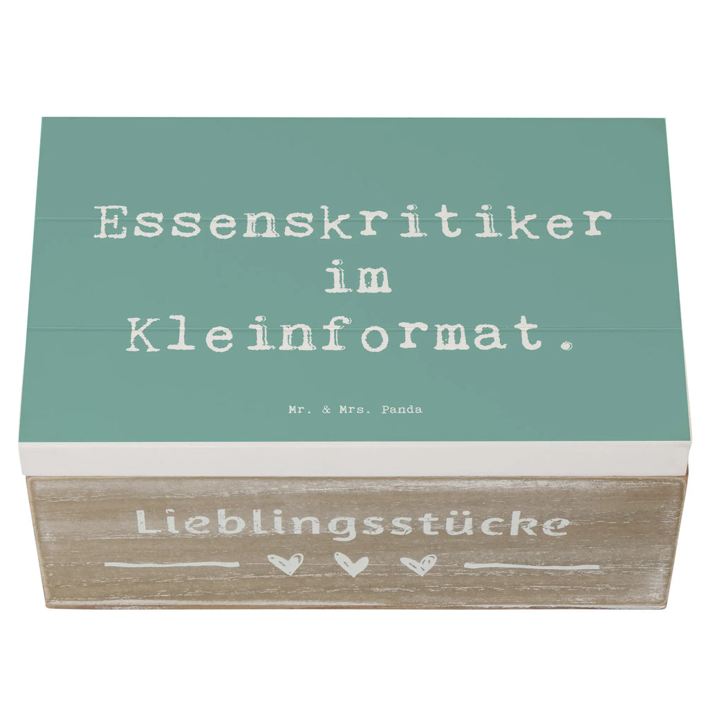 Holzkiste Spruch Kind Essenskritiker Geschenkdose, Dekokiste, Schatulle, XXL, Schatzkiste, Erinnerungskiste, Erinnerungsbox, Aufbewahrungsbox, Geschenkbox, Holzkiste, Truhe, Kiste, Familie, Vatertag, Muttertag, Bruder, Schwester, Mama, Papa, Oma, Opa