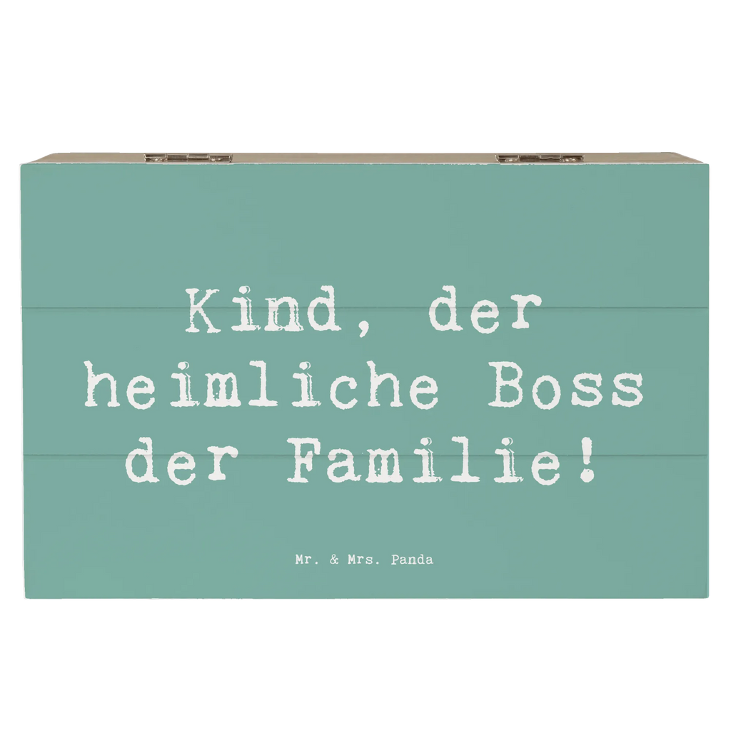 Holzkiste Spruch Kind Heimliche Führungskraft Geschenkbox, Kiste, Truhe, Aufbewahrungsbox, Holzkiste, Schatzkiste, Geschenkdose, Schatulle, XXL, Erinnerungskiste, Erinnerungsbox, Dekokiste, Familie, Vatertag, Muttertag, Bruder, Schwester, Mama, Papa, Oma, Opa