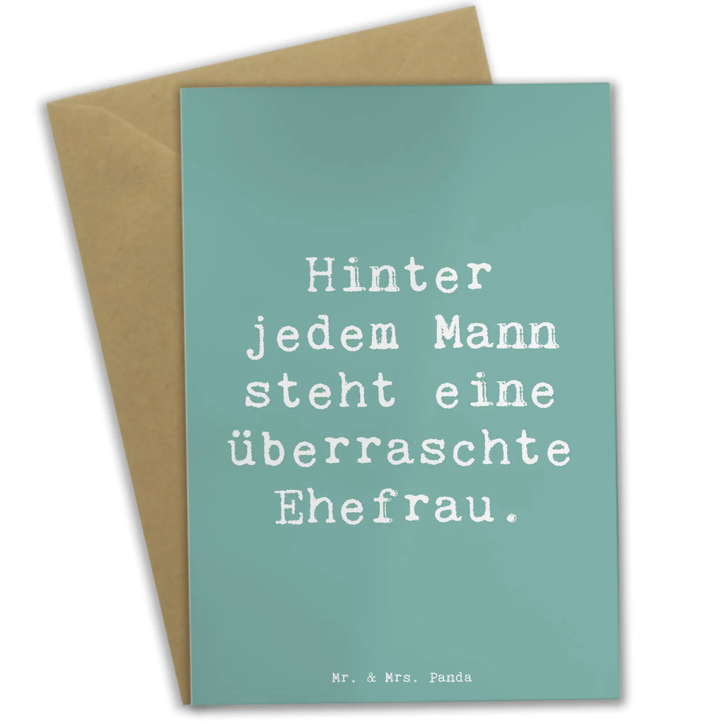 Grußkarte Spruch Überraschte Ehefrau Grußkarte, Klappkarte, Einladungskarte, Glückwunschkarte, Hochzeitskarte, Geburtstagskarte, Karte, Ansichtskarten, Familie, Vatertag, Muttertag, Bruder, Schwester, Mama, Papa, Oma, Opa
