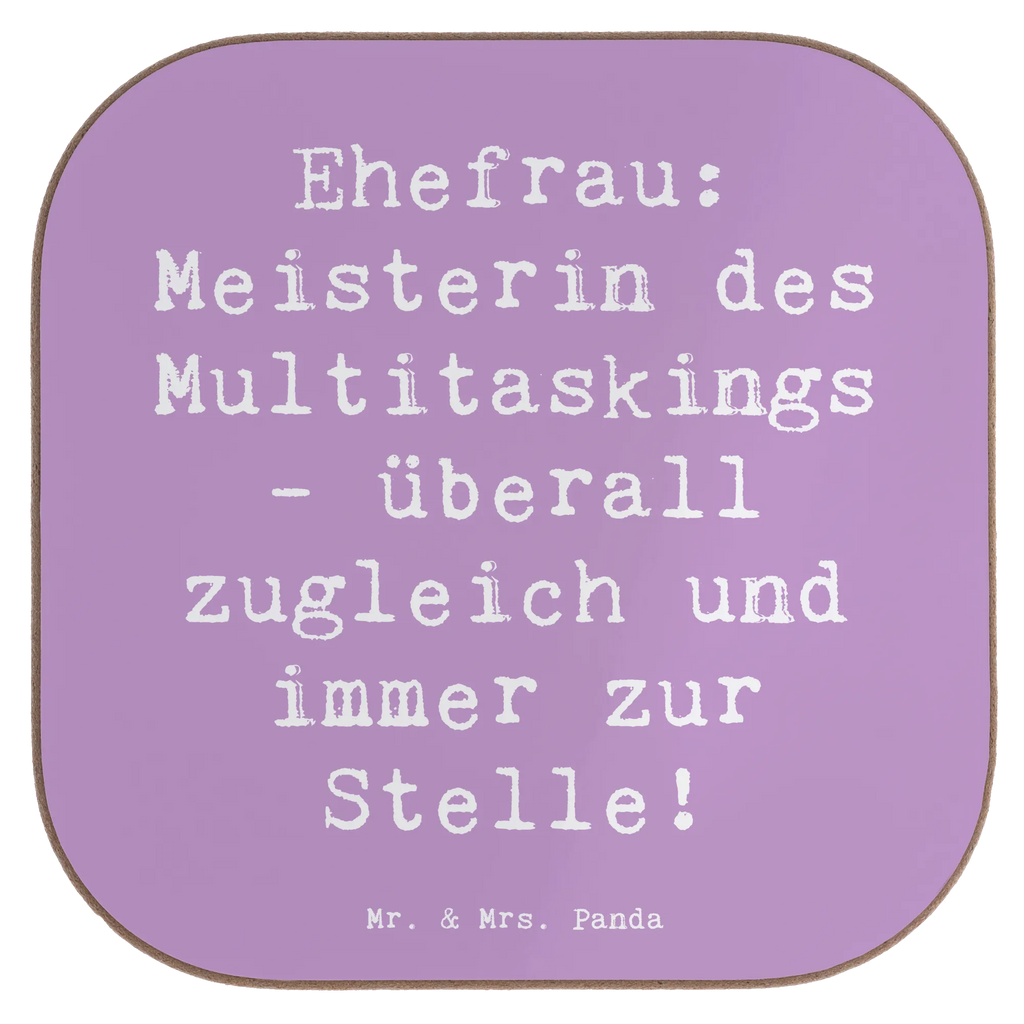 Square coaster Saying Ehefrau: Meisterin des Multitaskings - überall zugleich und immer zur Stelle! Bierdeckel, Glasuntersetzer, Korkuntersetzer, Untersetzer Holz, Holzuntersetzer, Untersetzer aus Holz, Untersetzer Design, Untersetzer, Untersetzer für Gläser, Untersetzer Gläser, Tassen Untersetzer, Getränkeuntersetzer, Familie, Vatertag, Muttertag, Bruder, Schwester, Mama, Papa, Oma, Opa