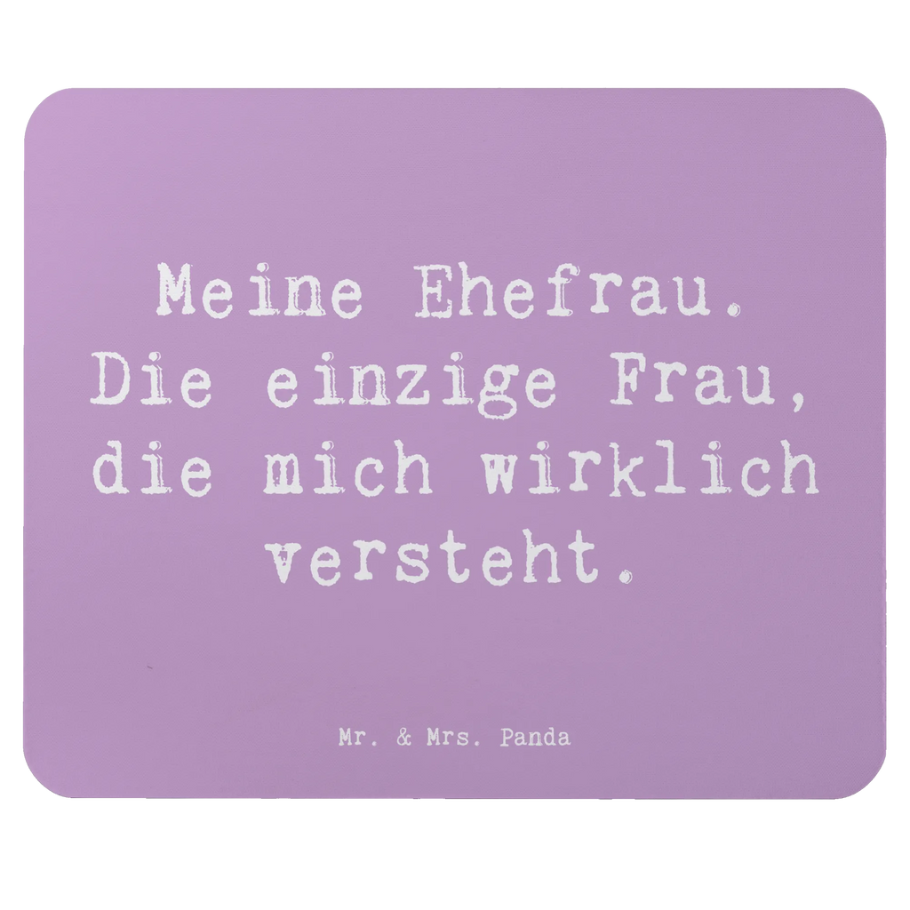 Mouse mat Saying Meine Ehefrau. Die einzige Frau, die mich wirklich versteht. Mousepad, Computer zubehör, Büroausstattung, PC Zubehör, Arbeitszimmer, Mauspad, Einzigartiges Mauspad, Designer Mauspad, Mausunterlage, Mauspad Büro, Familie, Vatertag, Muttertag, Bruder, Schwester, Mama, Papa, Oma, Opa
