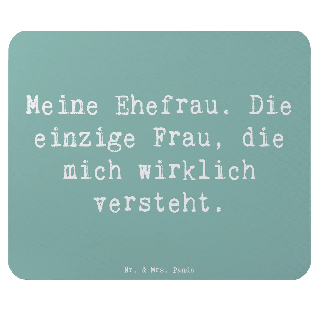 Mouse mat Saying Meine Ehefrau. Die einzige Frau, die mich wirklich versteht. Mousepad, Computer zubehör, Büroausstattung, PC Zubehör, Arbeitszimmer, Mauspad, Einzigartiges Mauspad, Designer Mauspad, Mausunterlage, Mauspad Büro, Familie, Vatertag, Muttertag, Bruder, Schwester, Mama, Papa, Oma, Opa