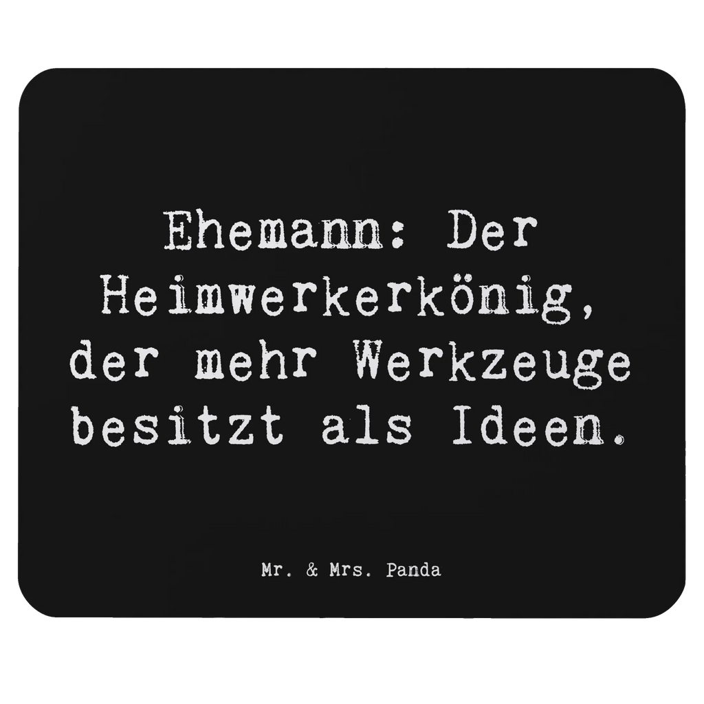 Mouse mat Saying Ehemann: Der Heimwerkerkönig, der mehr Werkzeuge besitzt als Ideen. Mousepad, Mauspad Büro, Mausunterlage, Computer zubehör, Mauspad, Büroausstattung, Arbeitszimmer, Einzigartiges Mauspad, PC Zubehör, Designer Mauspad, Familie, Vatertag, Muttertag, Bruder, Schwester, Mama, Papa, Oma, Opa