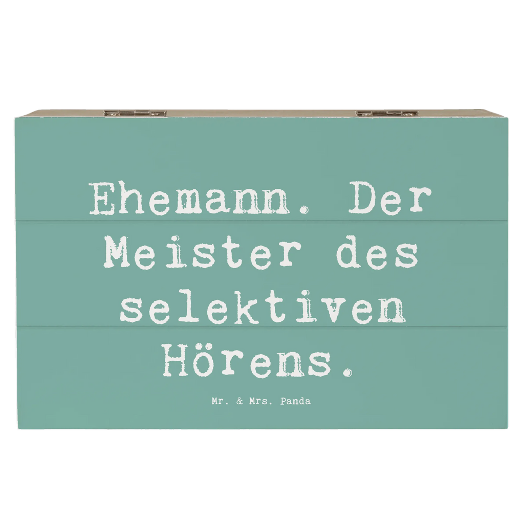 Holzkiste Spruch Ehemann Meister Truhe, XXL, Dekokiste, Erinnerungskiste, Schatzkiste, Holzkiste, Aufbewahrungsbox, Kiste, Schatulle, Geschenkdose, Erinnerungsbox, Geschenkbox, Familie, Vatertag, Muttertag, Bruder, Schwester, Mama, Papa, Oma, Opa