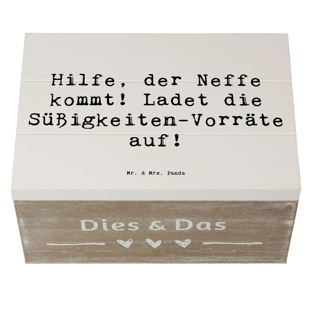 Holzkiste Spruch Neffe Besuch Kiste, Truhe, Schatzkiste, Geschenkbox, Erinnerungsbox, Schatulle, Dekokiste, Aufbewahrungsbox, Erinnerungskiste, Holzkiste, Geschenkdose, XXL, Familie, Vatertag, Muttertag, Bruder, Schwester, Mama, Papa, Oma, Opa