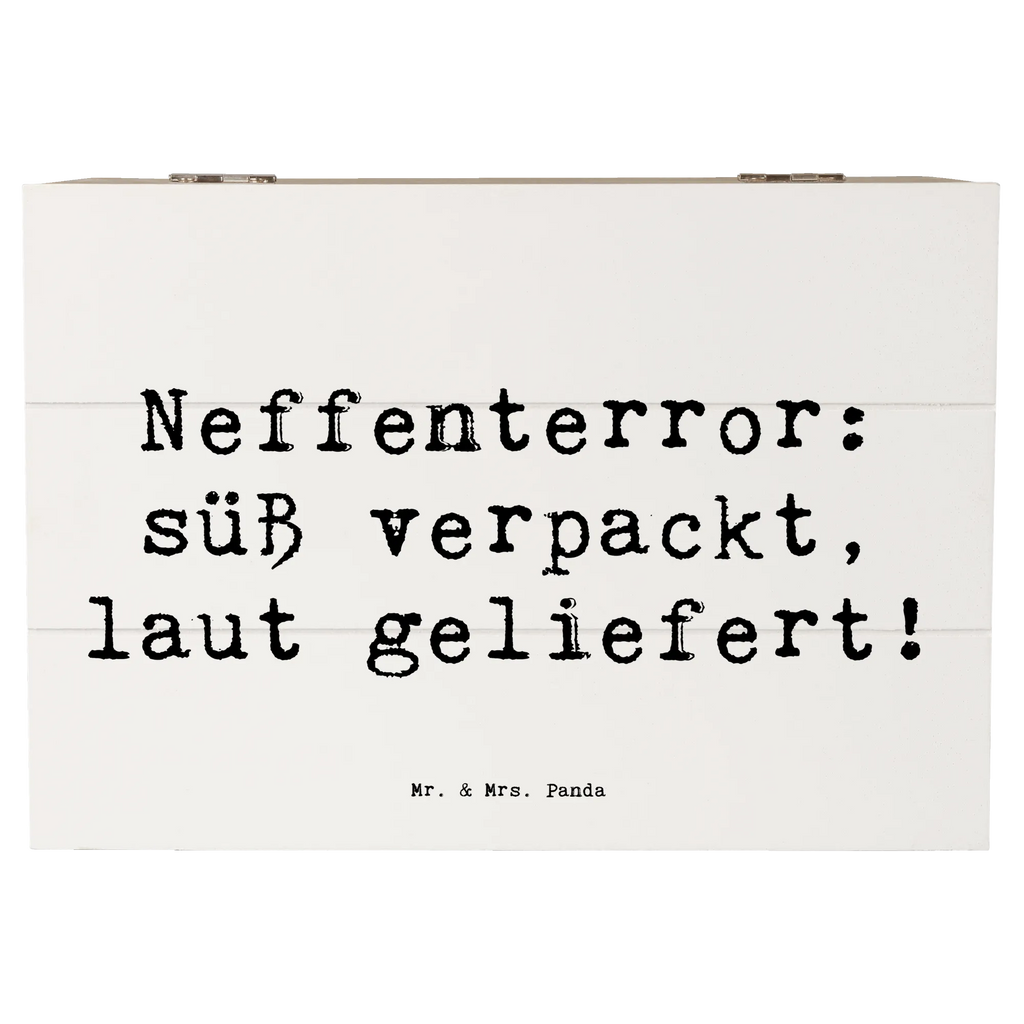 Holzkiste Spruch Neffe Chaos Erinnerungsbox, Schatzkiste, XXL, Aufbewahrungsbox, Erinnerungskiste, Geschenkdose, Dekokiste, Geschenkbox, Schatulle, Kiste, Truhe, Holzkiste, Familie, Vatertag, Muttertag, Bruder, Schwester, Mama, Papa, Oma, Opa