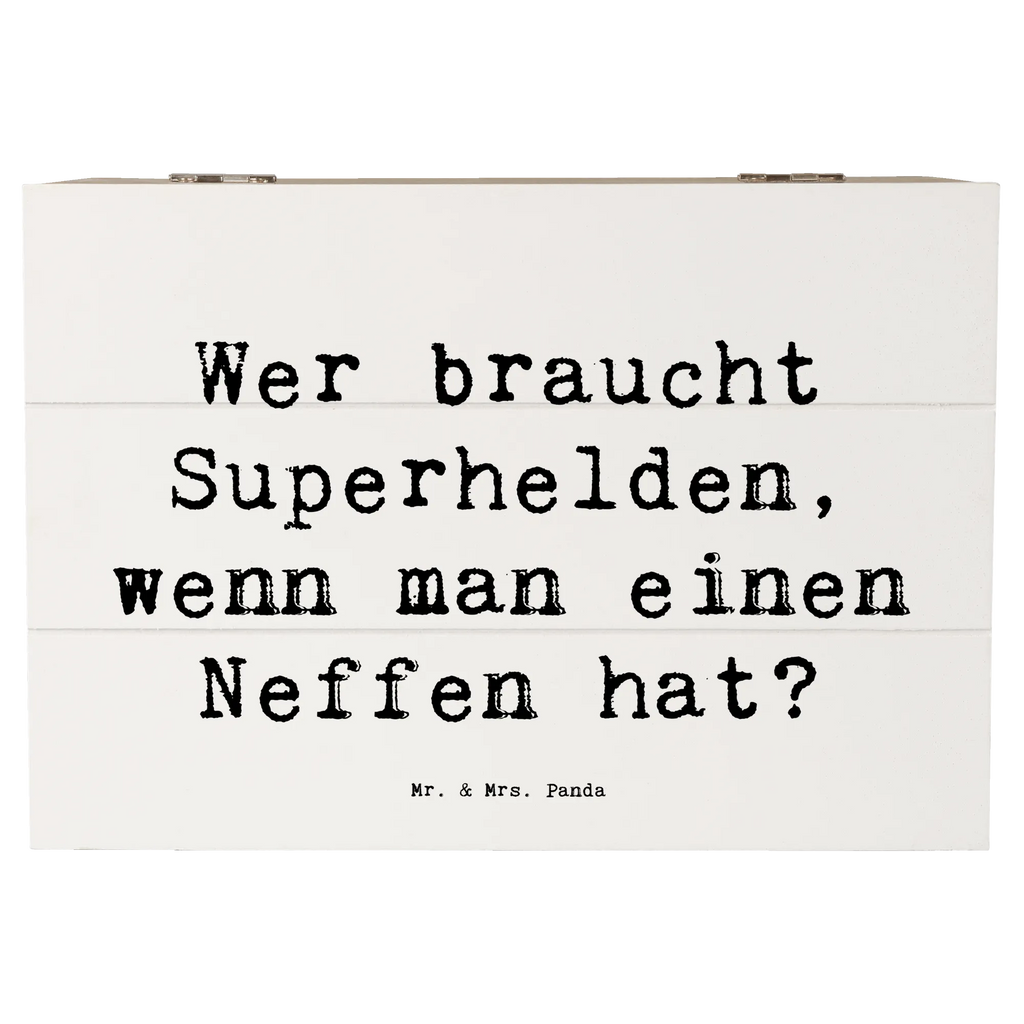 Holzkiste Spruch Neffe Held Aufbewahrungsbox, Schatulle, Kiste, XXL, Holzkiste, Schatzkiste, Truhe, Geschenkbox, Erinnerungsbox, Dekokiste, Geschenkdose, Erinnerungskiste, Familie, Vatertag, Muttertag, Bruder, Schwester, Mama, Papa, Oma, Opa
