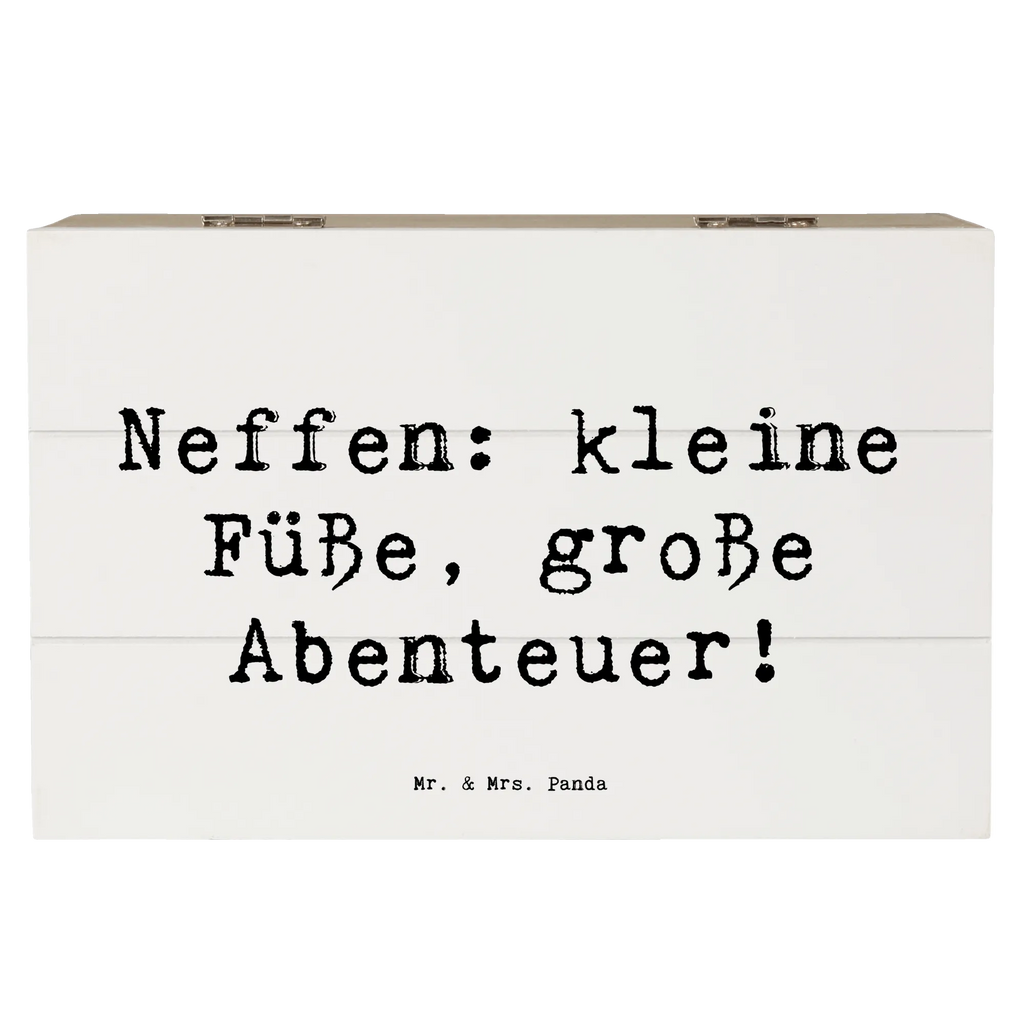 Holzkiste Spruch Neffe Abenteuer Aufbewahrungsbox, Dekokiste, Geschenkdose, Kiste, Geschenkbox, Truhe, XXL, Erinnerungskiste, Schatzkiste, Schatulle, Holzkiste, Erinnerungsbox, Familie, Vatertag, Muttertag, Bruder, Schwester, Mama, Papa, Oma, Opa