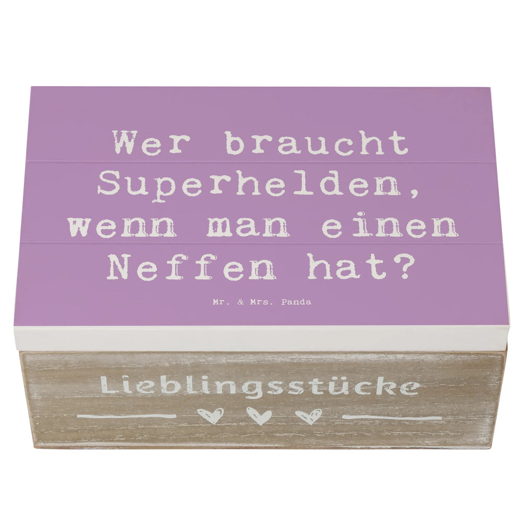 Holzkiste Spruch Neffe Held Aufbewahrungsbox, Schatulle, Kiste, XXL, Holzkiste, Schatzkiste, Truhe, Geschenkbox, Erinnerungsbox, Dekokiste, Geschenkdose, Erinnerungskiste, Familie, Vatertag, Muttertag, Bruder, Schwester, Mama, Papa, Oma, Opa