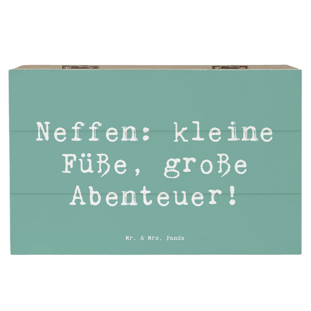 Holzkiste Spruch Neffe Abenteuer Aufbewahrungsbox, Dekokiste, Geschenkdose, Kiste, Geschenkbox, Truhe, XXL, Erinnerungskiste, Schatzkiste, Schatulle, Holzkiste, Erinnerungsbox, Familie, Vatertag, Muttertag, Bruder, Schwester, Mama, Papa, Oma, Opa