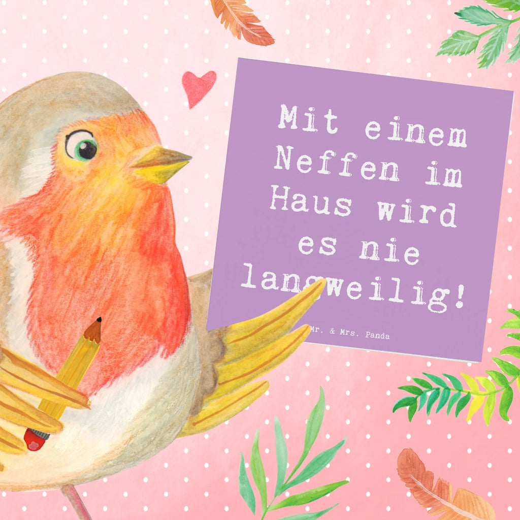 Deluxe Karte Spruch Neffe Spaß Glückwunschkarte, Hochzeitskarte, Hochwertige Grußkarte, Geburtstagskarte, Klappkarte, Karte, Hochwertige Klappkarte, Grußkarte, Einladungskarte, Familie, Vatertag, Muttertag, Bruder, Schwester, Mama, Papa, Oma, Opa