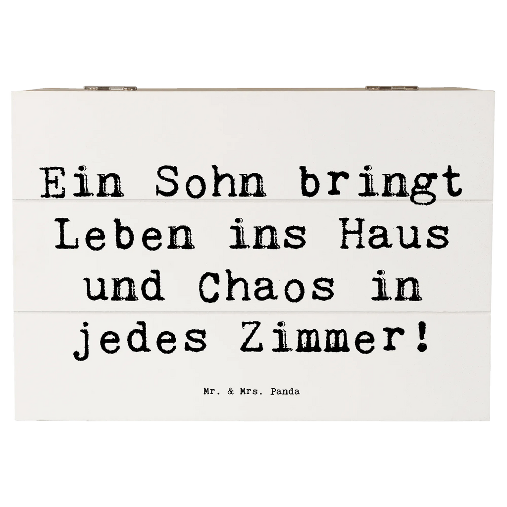 Holzkiste Spruch Lebhafter Sohn Geschenkdose, Erinnerungskiste, Geschenkbox, Dekokiste, Erinnerungsbox, Schatzkiste, Kiste, Holzkiste, XXL, Truhe, Schatulle, Aufbewahrungsbox, Familie, Vatertag, Muttertag, Bruder, Schwester, Mama, Papa, Oma, Opa