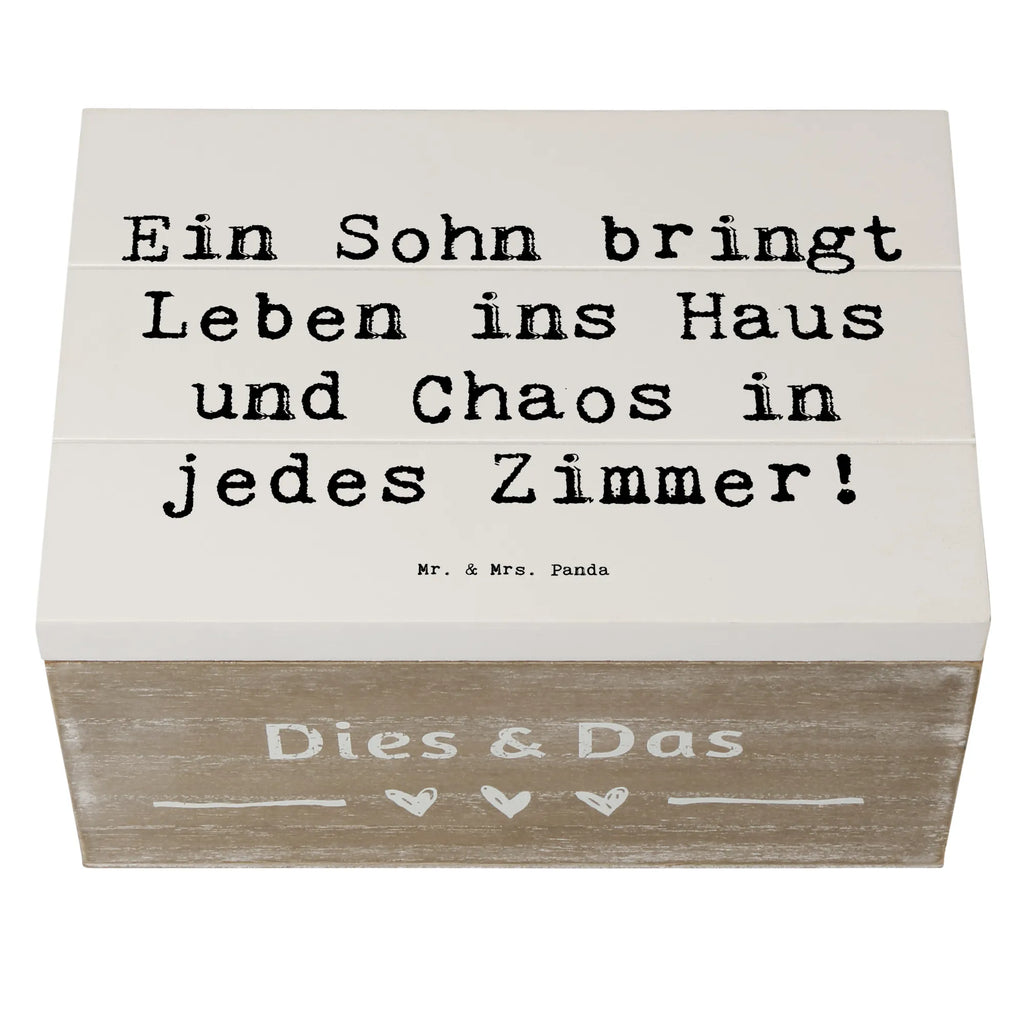 Holzkiste Spruch Lebhafter Sohn Geschenkdose, Erinnerungskiste, Geschenkbox, Dekokiste, Erinnerungsbox, Schatzkiste, Kiste, Holzkiste, XXL, Truhe, Schatulle, Aufbewahrungsbox, Familie, Vatertag, Muttertag, Bruder, Schwester, Mama, Papa, Oma, Opa