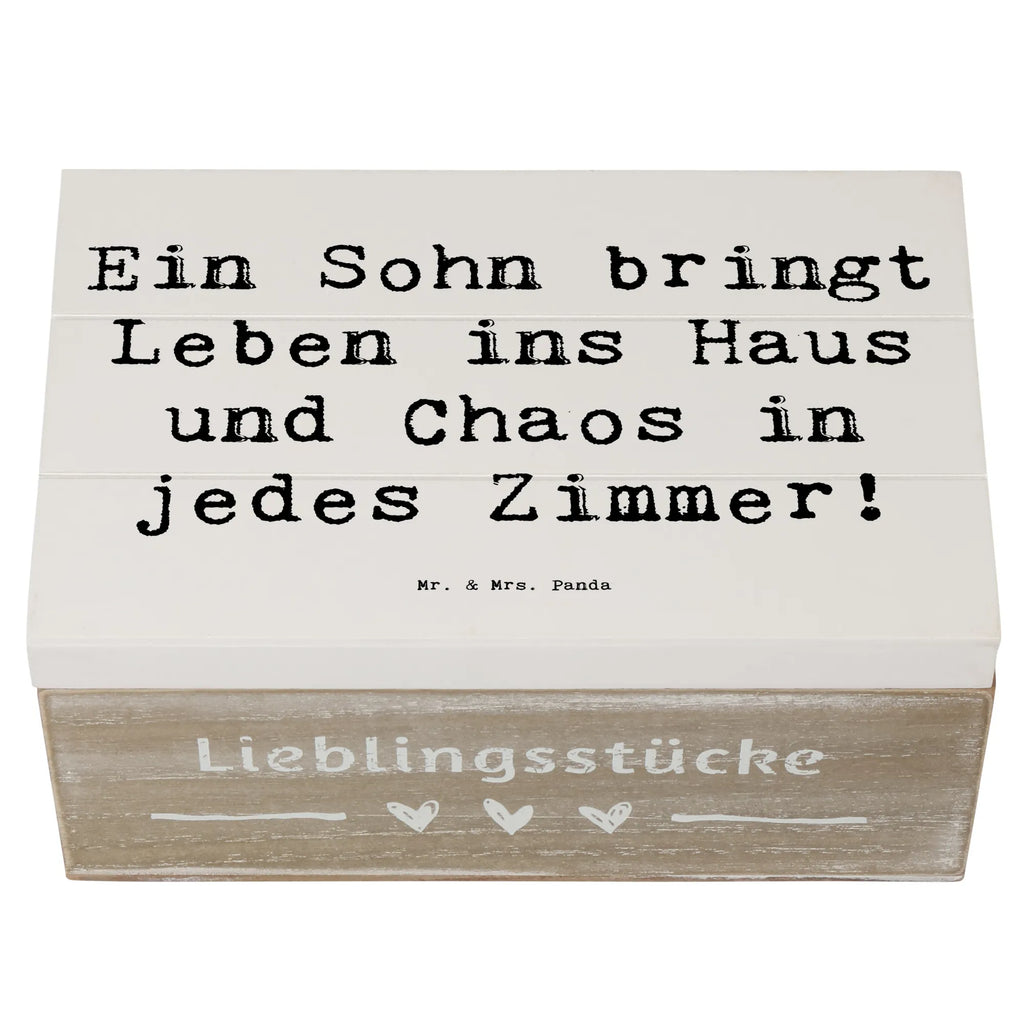 Holzkiste Spruch Lebhafter Sohn Geschenkdose, Erinnerungskiste, Geschenkbox, Dekokiste, Erinnerungsbox, Schatzkiste, Kiste, Holzkiste, XXL, Truhe, Schatulle, Aufbewahrungsbox, Familie, Vatertag, Muttertag, Bruder, Schwester, Mama, Papa, Oma, Opa