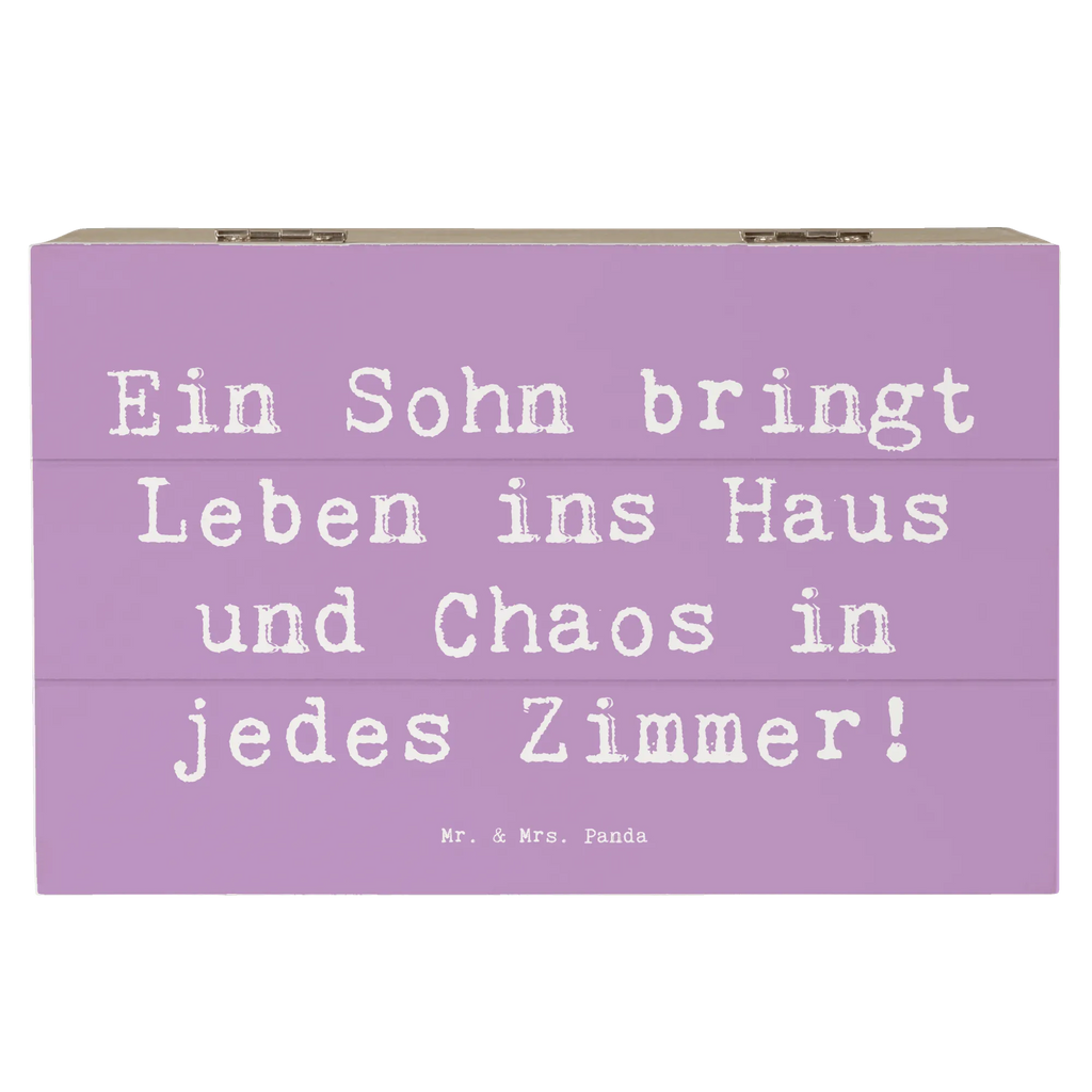 Holzkiste Spruch Lebhafter Sohn Geschenkdose, Erinnerungskiste, Geschenkbox, Dekokiste, Erinnerungsbox, Schatzkiste, Kiste, Holzkiste, XXL, Truhe, Schatulle, Aufbewahrungsbox, Familie, Vatertag, Muttertag, Bruder, Schwester, Mama, Papa, Oma, Opa