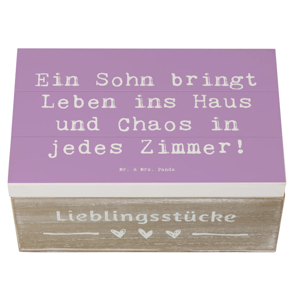 Holzkiste Spruch Lebhafter Sohn Geschenkdose, Erinnerungskiste, Geschenkbox, Dekokiste, Erinnerungsbox, Schatzkiste, Kiste, Holzkiste, XXL, Truhe, Schatulle, Aufbewahrungsbox, Familie, Vatertag, Muttertag, Bruder, Schwester, Mama, Papa, Oma, Opa