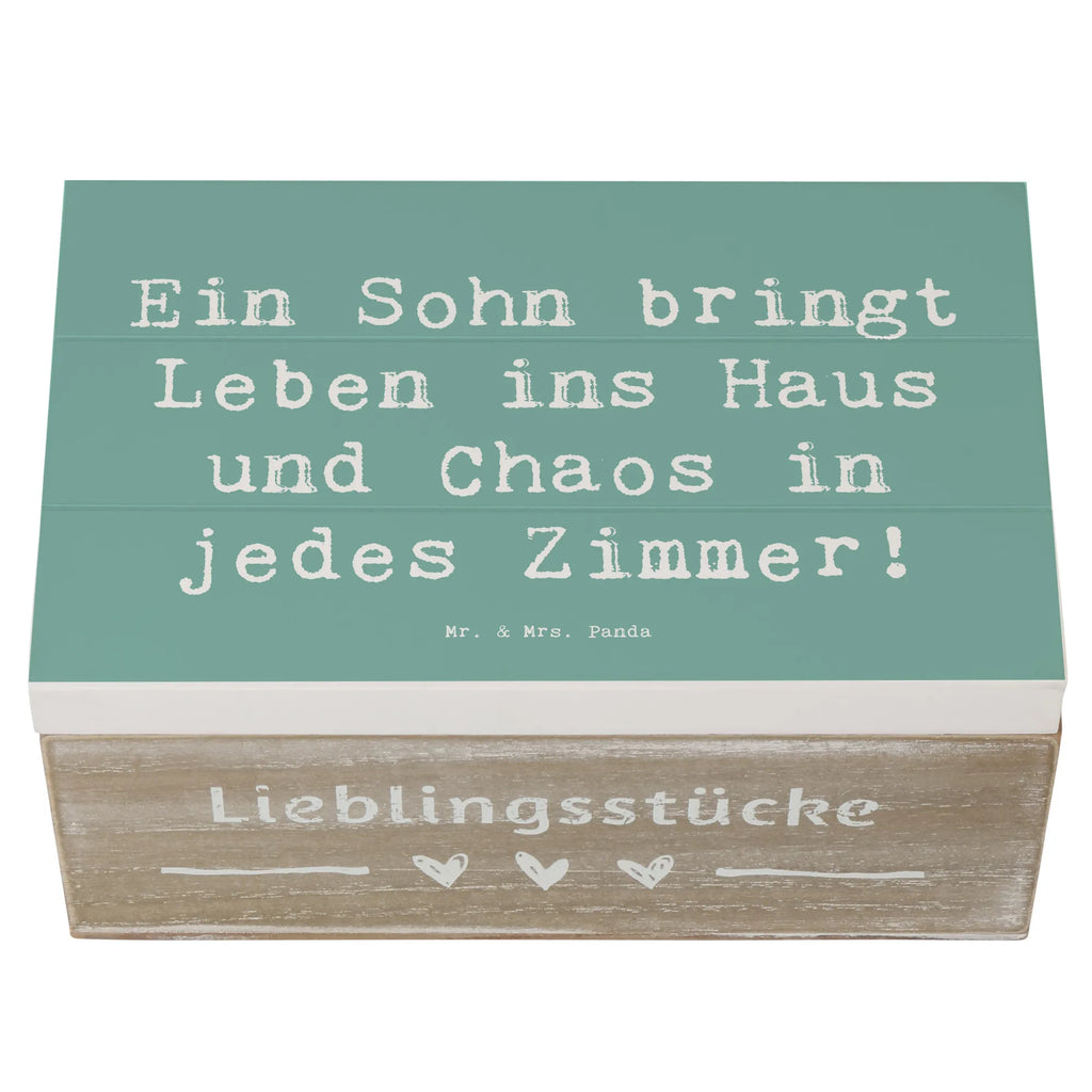 Holzkiste Spruch Lebhafter Sohn Geschenkdose, Erinnerungskiste, Geschenkbox, Dekokiste, Erinnerungsbox, Schatzkiste, Kiste, Holzkiste, XXL, Truhe, Schatulle, Aufbewahrungsbox, Familie, Vatertag, Muttertag, Bruder, Schwester, Mama, Papa, Oma, Opa