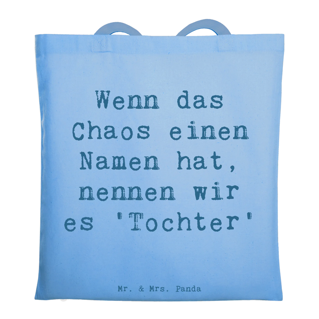 Tote bag Saying Wenn das Chaos einen Namen hat, nennen wir es 'Tochter' Beuteltasche, Beutel, Einkaufstasche, Jutebeutel, Stoffbeutel, Tasche, Shopper, Umhängetasche, Strandtasche, Schultertasche, Stofftasche, Tragetasche, Badetasche, Jutetasche, Einkaufstüte, Laptoptasche, Familie, Vatertag, Muttertag, Bruder, Schwester, Mama, Papa, Oma, Opa