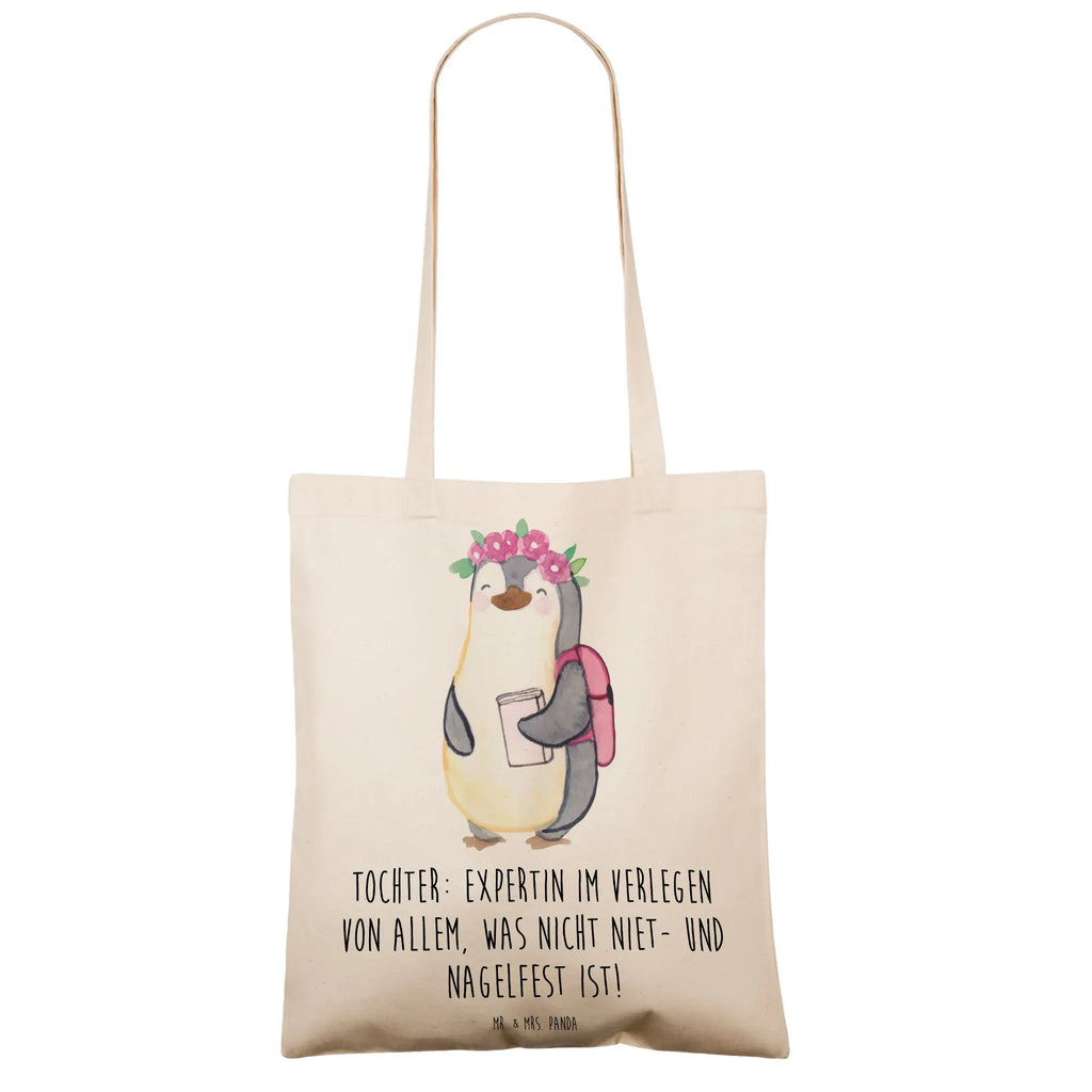 Tragetasche Tochter Expertin Stofftasche, Beutel, Strandtasche, Einkaufstasche, Tragetasche, Tasche, Schultertasche, Laptoptasche, Einkaufstüte, Jutebeutel, Badetasche, Jutetasche, Shopper, Beuteltasche, Umhängetasche, Stoffbeutel, Familie, Vatertag, Muttertag, Bruder, Schwester, Mama, Papa, Oma, Opa