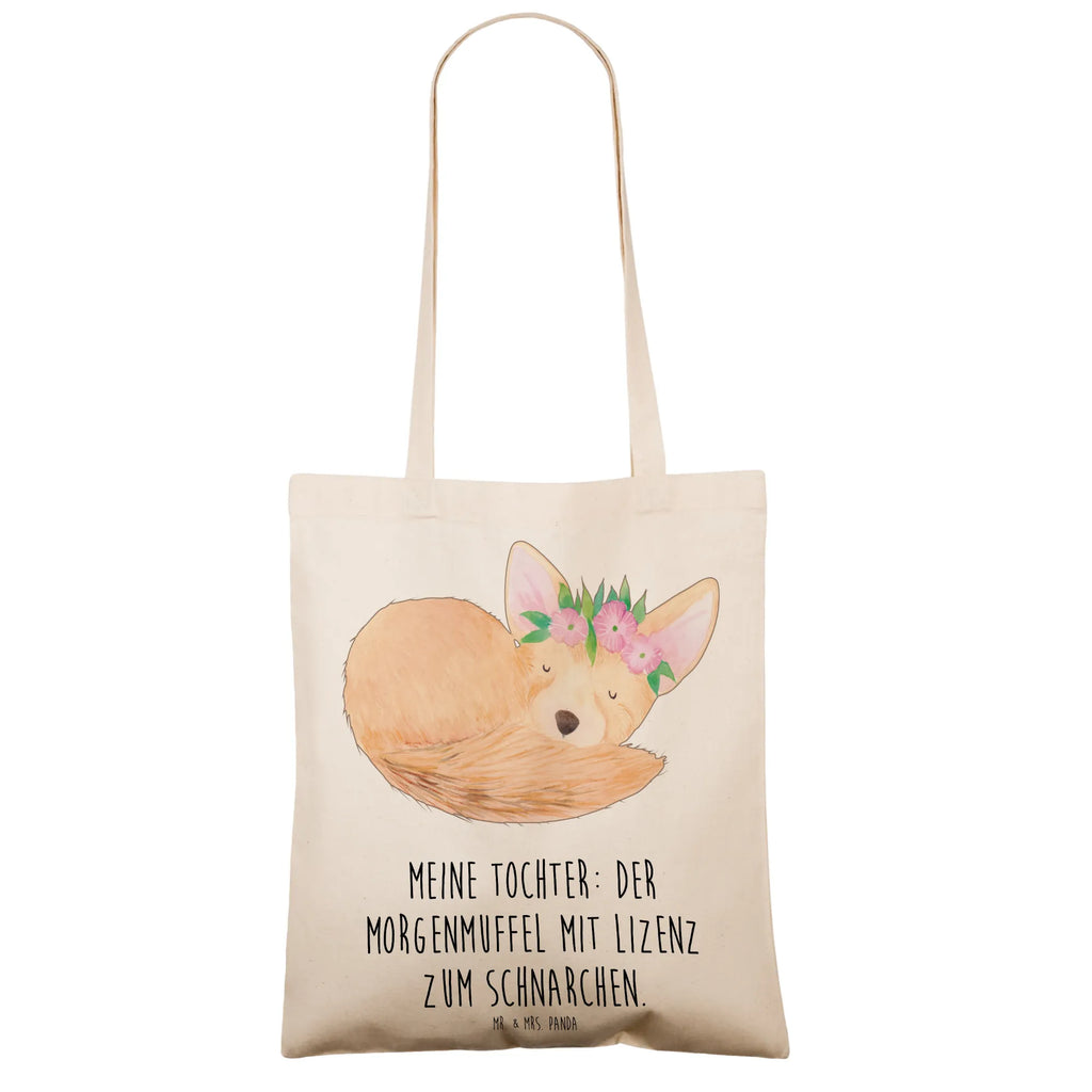 Tragetasche Tochter Morgenmuffel Beutel, Strandtasche, Einkaufstasche, Beuteltasche, Einkaufstüte, Jutetasche, Laptoptasche, Tasche, Jutebeutel, Umhängetasche, Stoffbeutel, Shopper, Schultertasche, Stofftasche, Tragetasche, Badetasche, Familie, Vatertag, Muttertag, Bruder, Schwester, Mama, Papa, Oma, Opa