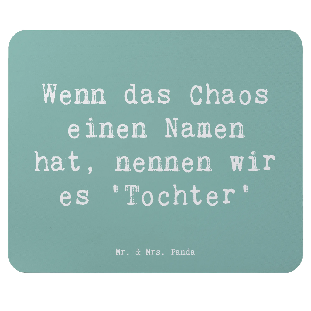 Mouse mat Saying Wenn das Chaos einen Namen hat, nennen wir es 'Tochter' Mousepad, Computer zubehör, Büroausstattung, PC Zubehör, Arbeitszimmer, Mauspad, Einzigartiges Mauspad, Designer Mauspad, Mausunterlage, Mauspad Büro, Familie, Vatertag, Muttertag, Bruder, Schwester, Mama, Papa, Oma, Opa