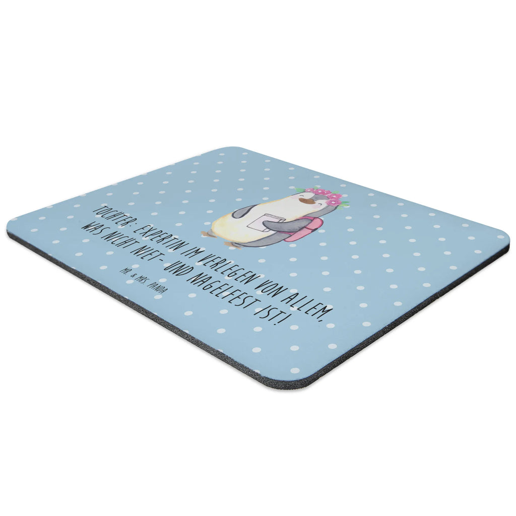 Mouse mat Tochter: Expertin im Verlegen von allem, was nicht niet- und nagelfest ist! PC Zubehör, Büroausstattung, Mauspad Büro, Mauspad, Computer zubehör, Einzigartiges Mauspad, Designer Mauspad, Mousepad, Mausunterlage, Arbeitszimmer, Familie, Vatertag, Muttertag, Bruder, Schwester, Mama, Papa, Oma, Opa