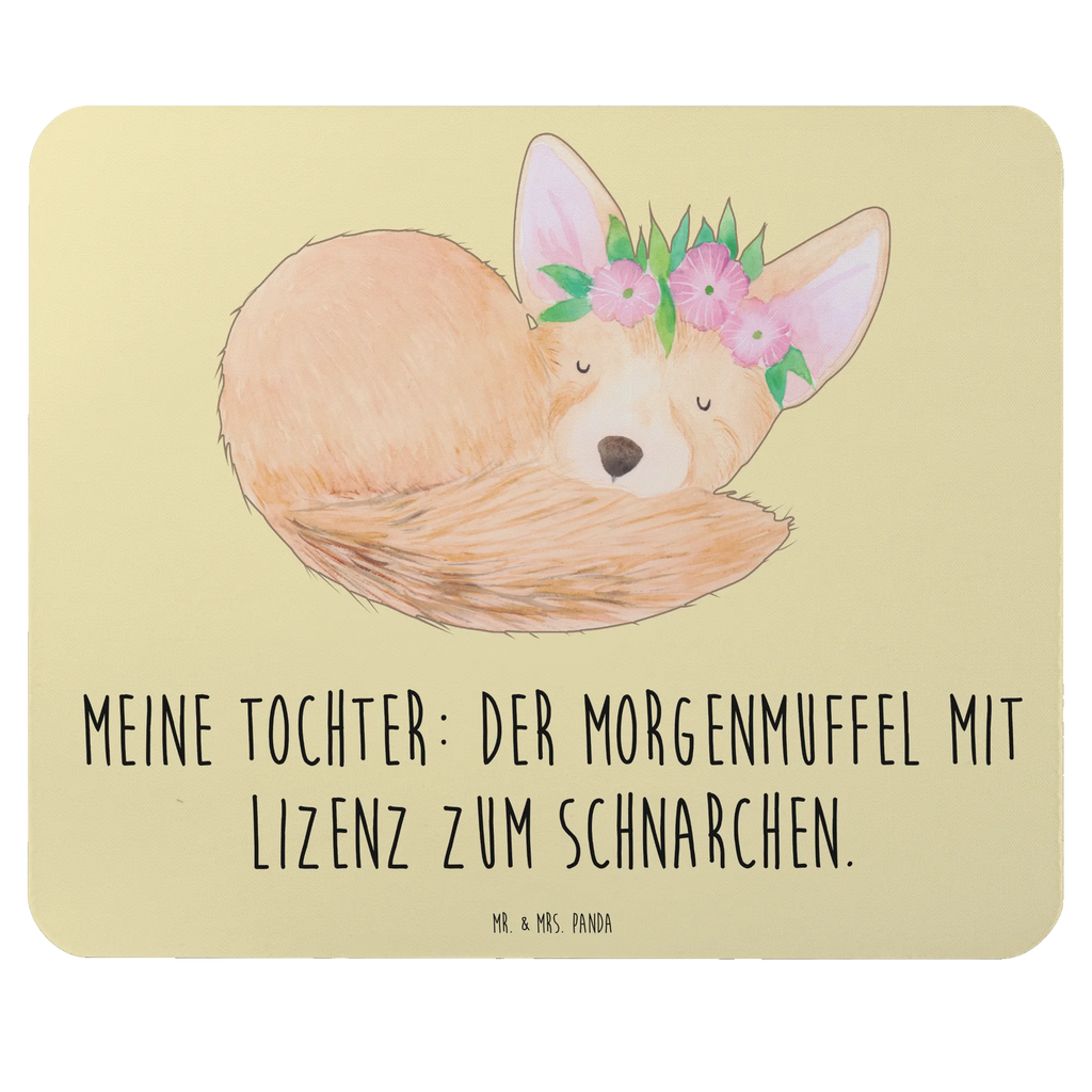 Mouse mat Meine Tochter: Der Morgenmuffel mit Lizenz zum Schnarchen. Mousepad, PC Zubehör, Mauspad, Arbeitszimmer, Designer Mauspad, Büroausstattung, Mausunterlage, Einzigartiges Mauspad, Computer zubehör, Mauspad Büro, Familie, Vatertag, Muttertag, Bruder, Schwester, Mama, Papa, Oma, Opa
