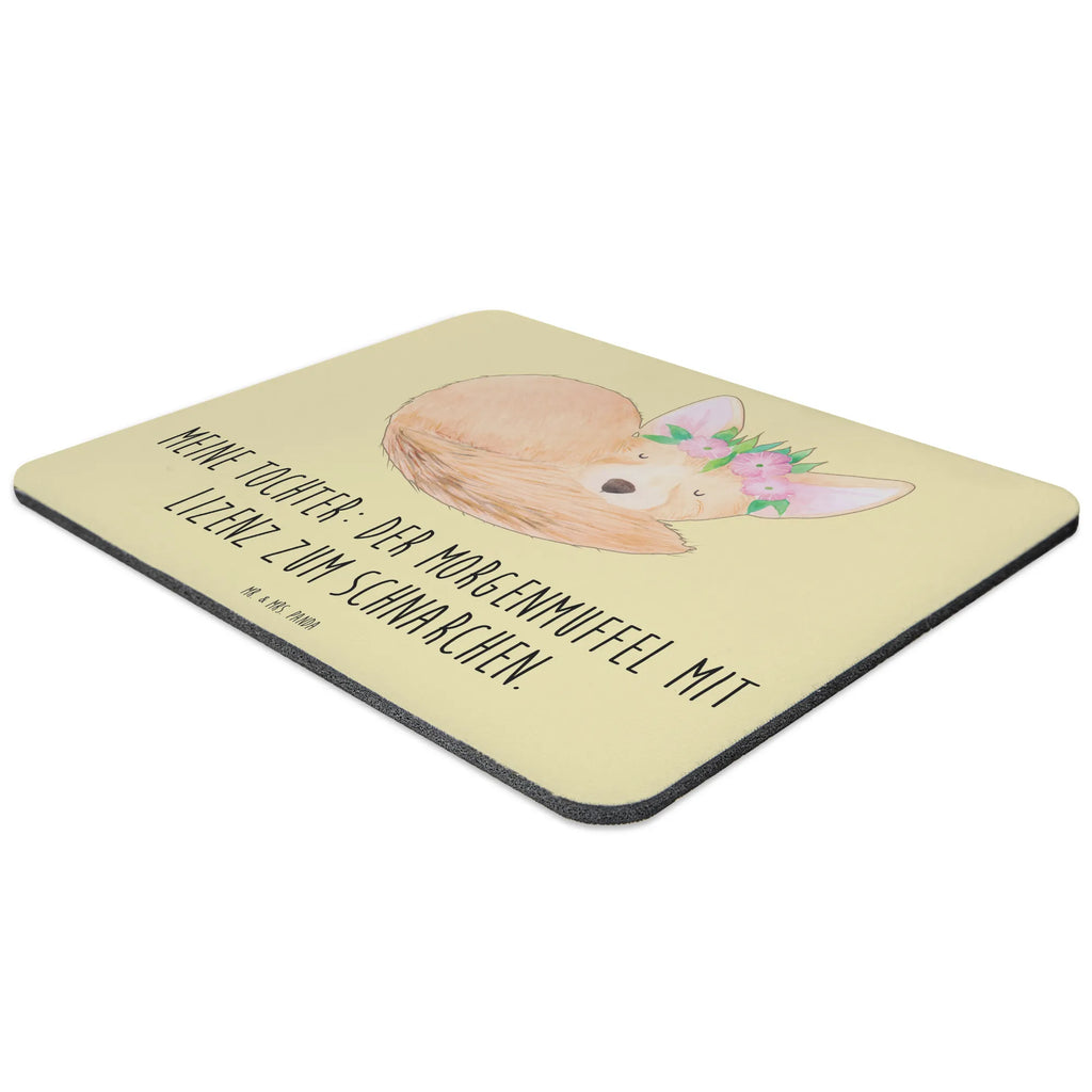 Mouse mat Meine Tochter: Der Morgenmuffel mit Lizenz zum Schnarchen. Mousepad, PC Zubehör, Mauspad, Arbeitszimmer, Designer Mauspad, Büroausstattung, Mausunterlage, Einzigartiges Mauspad, Computer zubehör, Mauspad Büro, Familie, Vatertag, Muttertag, Bruder, Schwester, Mama, Papa, Oma, Opa