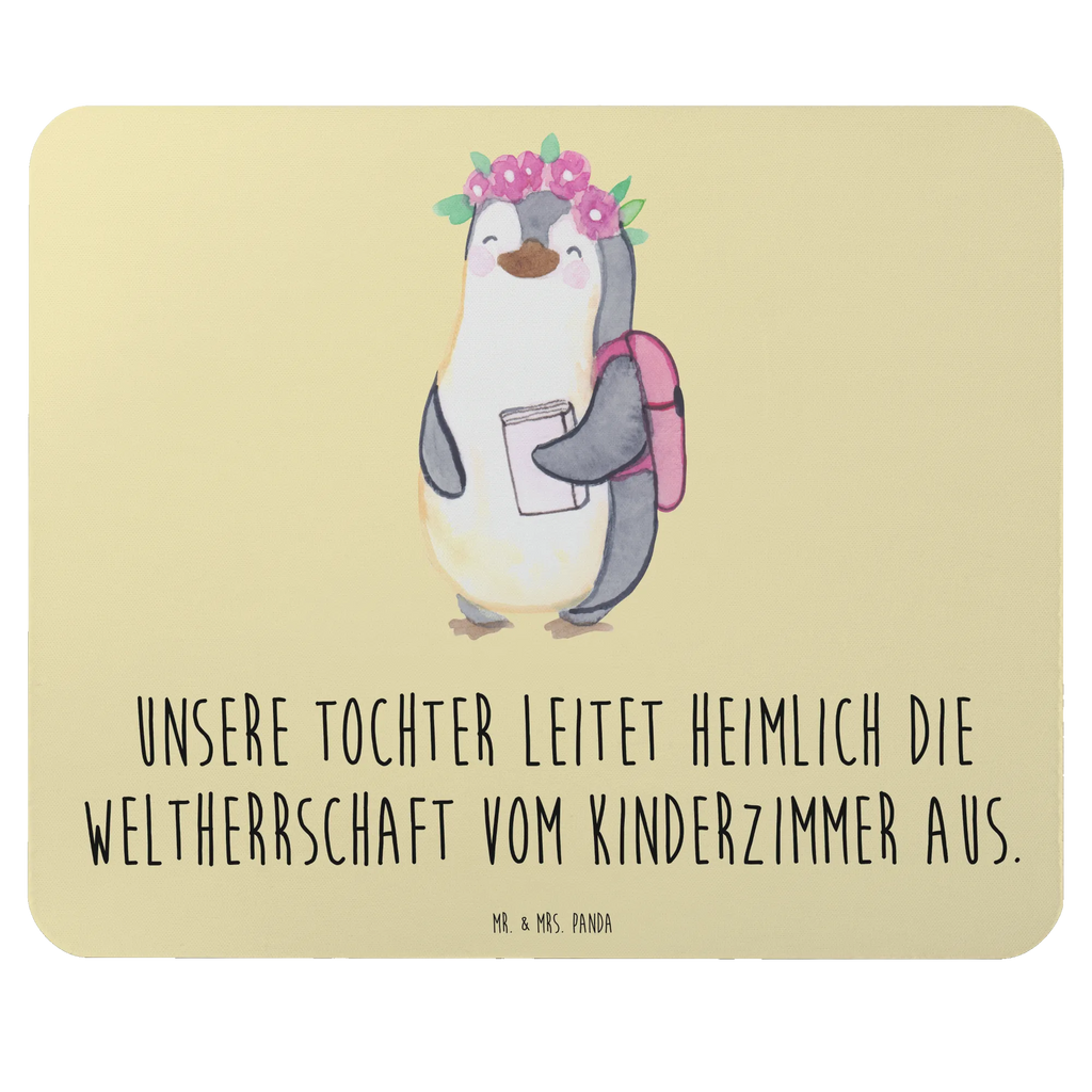 Mouse mat Unsere Tochter leitet heimlich die Weltherrschaft vom Kinderzimmer aus. Mausunterlage, Büroausstattung, Computer zubehör, Einzigartiges Mauspad, Mousepad, Mauspad, Designer Mauspad, PC Zubehör, Mauspad Büro, Arbeitszimmer, Familie, Vatertag, Muttertag, Bruder, Schwester, Mama, Papa, Oma, Opa
