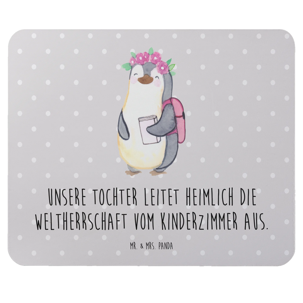 Mouse mat Unsere Tochter leitet heimlich die Weltherrschaft vom Kinderzimmer aus. Mausunterlage, Büroausstattung, Computer zubehör, Einzigartiges Mauspad, Mousepad, Mauspad, Designer Mauspad, PC Zubehör, Mauspad Büro, Arbeitszimmer, Familie, Vatertag, Muttertag, Bruder, Schwester, Mama, Papa, Oma, Opa