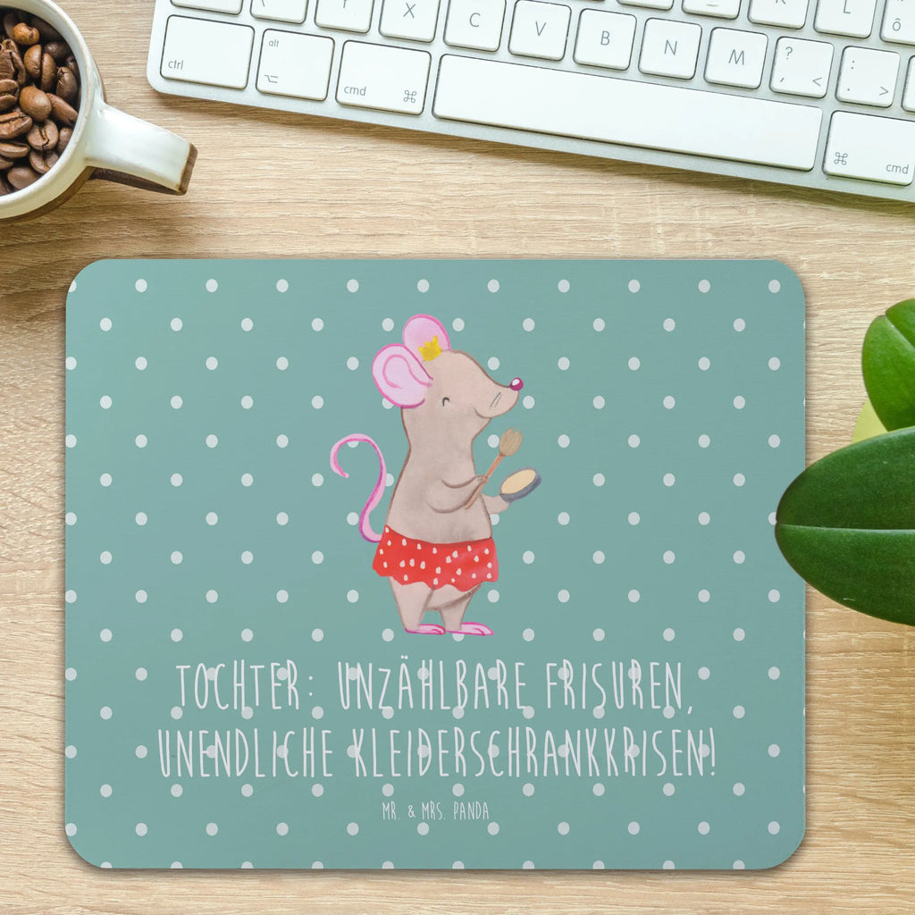 Mouse mat Tochter: Unzählbare Frisuren, unendliche Kleiderschrankkrisen! Mausunterlage, Einzigartiges Mauspad, Computer zubehör, Designer Mauspad, Mauspad Büro, Mousepad, Arbeitszimmer, Mauspad, Büroausstattung, PC Zubehör, Familie, Vatertag, Muttertag, Bruder, Schwester, Mama, Papa, Oma, Opa