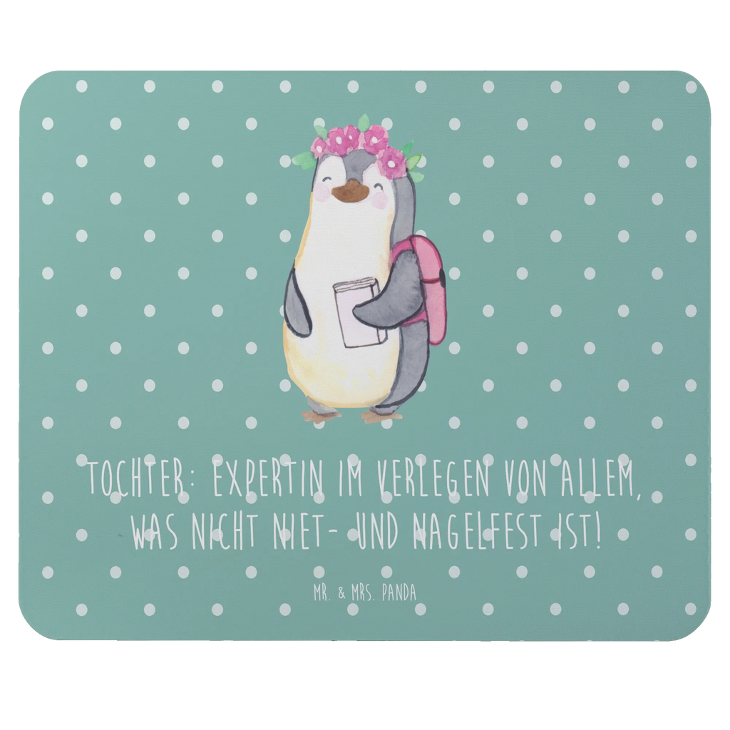 Mouse mat Tochter: Expertin im Verlegen von allem, was nicht niet- und nagelfest ist! PC Zubehör, Büroausstattung, Mauspad Büro, Mauspad, Computer zubehör, Einzigartiges Mauspad, Designer Mauspad, Mousepad, Mausunterlage, Arbeitszimmer, Familie, Vatertag, Muttertag, Bruder, Schwester, Mama, Papa, Oma, Opa
