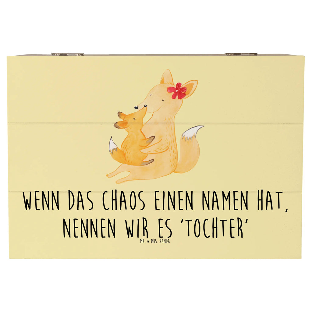 Holzkiste Chaos Tochter Truhe, Schatulle, Kiste, Dekokiste, Schatzkiste, Erinnerungsbox, Geschenkbox, Geschenkdose, Erinnerungskiste, Holzkiste, XXL, Aufbewahrungsbox, Familie, Vatertag, Muttertag, Bruder, Schwester, Mama, Papa, Oma, Opa