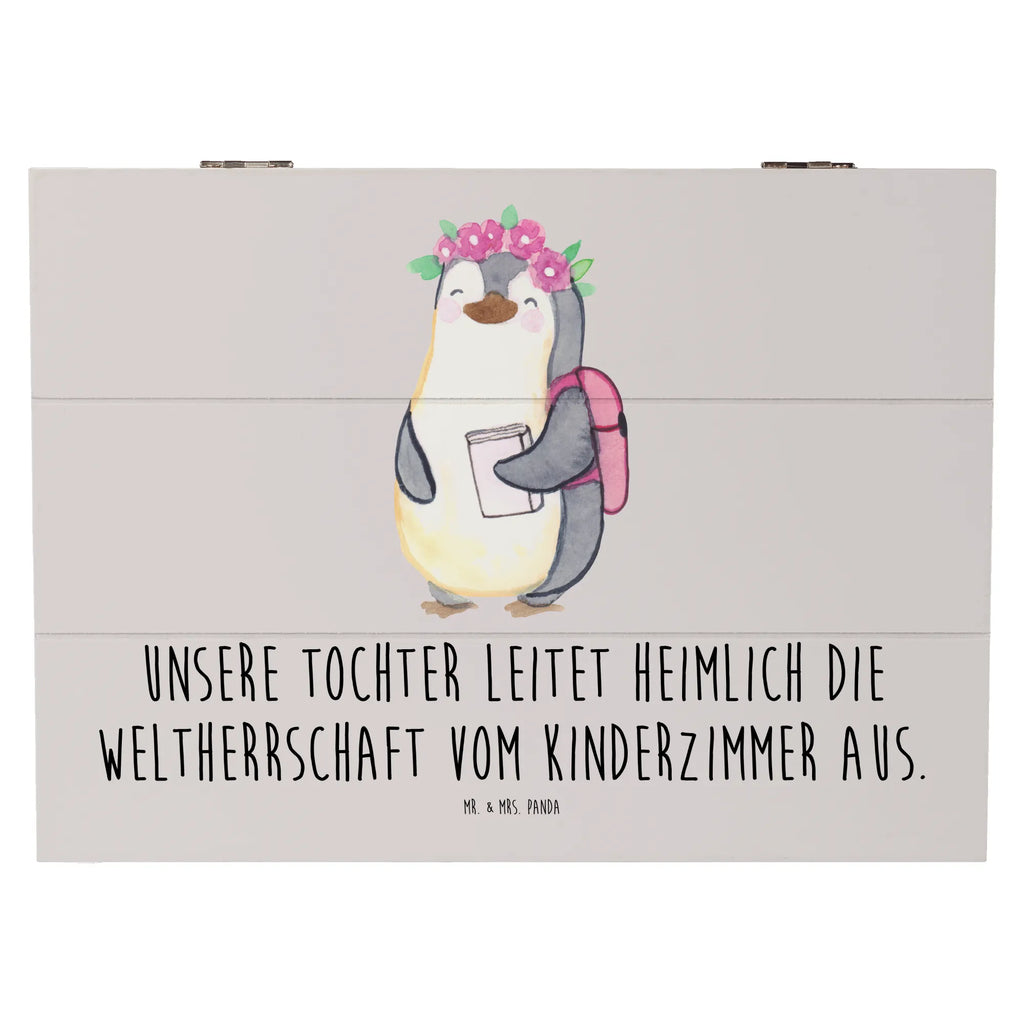 Holzkiste Tochter Weltherrschaft Erinnerungskiste, XXL, Geschenkdose, Truhe, Schatzkiste, Aufbewahrungsbox, Holzkiste, Kiste, Schatulle, Erinnerungsbox, Geschenkbox, Dekokiste, Familie, Vatertag, Muttertag, Bruder, Schwester, Mama, Papa, Oma, Opa