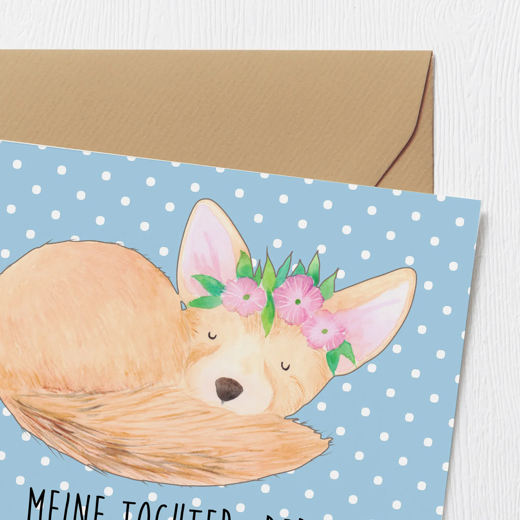 Deluxe Card Meine Tochter: Der Morgenmuffel mit Lizenz zum Schnarchen. Hochwertige Klappkarte, Glückwunschkarte, Karte, Grußkarte, Klappkarte, Hochzeitskarte, Hochwertige Grußkarte, Geburtstagskarte, Einladungskarte, Familie, Vatertag, Muttertag, Bruder, Schwester, Mama, Papa, Oma, Opa