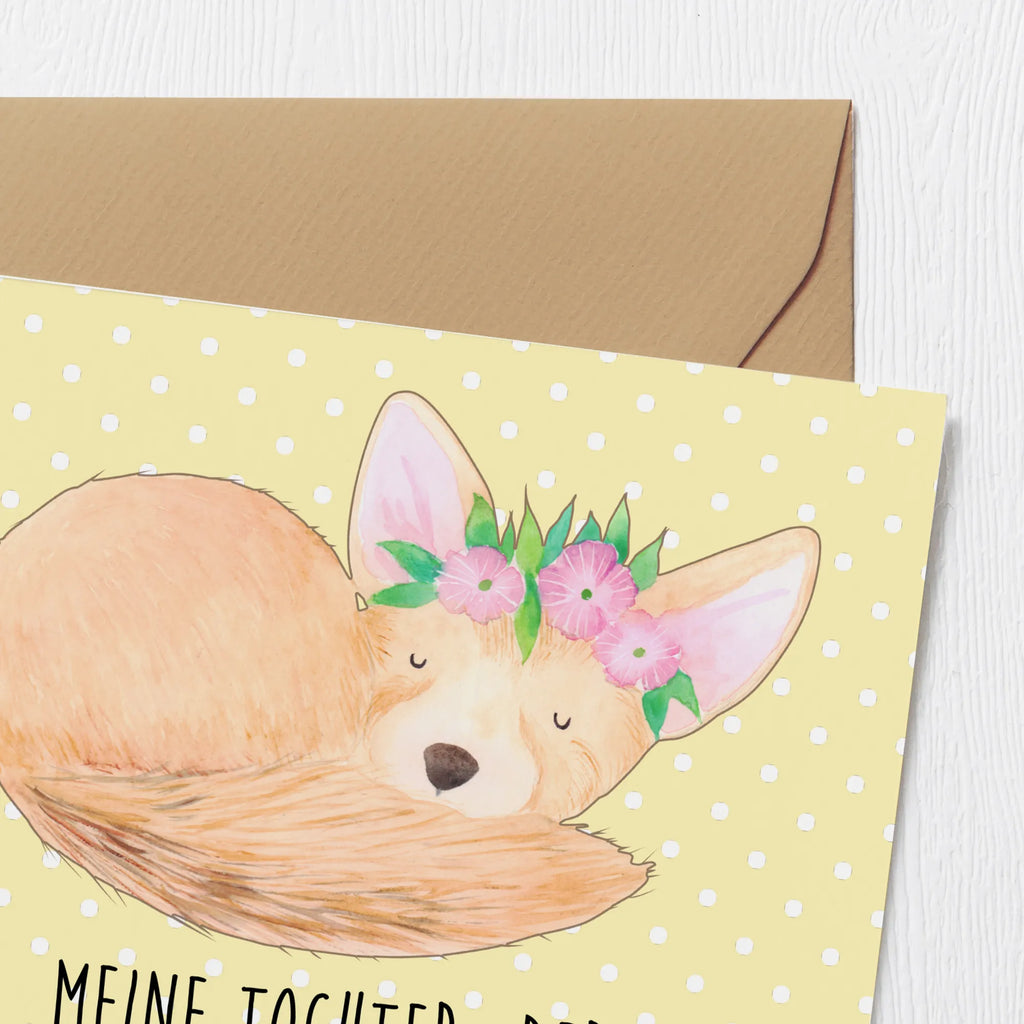 Deluxe Card Meine Tochter: Der Morgenmuffel mit Lizenz zum Schnarchen. Hochwertige Klappkarte, Glückwunschkarte, Karte, Grußkarte, Klappkarte, Hochzeitskarte, Hochwertige Grußkarte, Geburtstagskarte, Einladungskarte, Familie, Vatertag, Muttertag, Bruder, Schwester, Mama, Papa, Oma, Opa