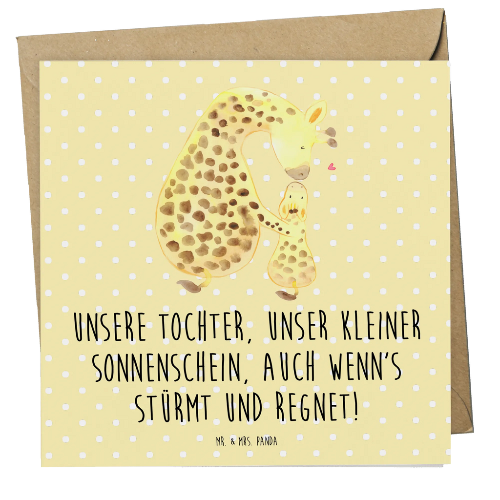 Deluxe Card Unsere Tochter, unser kleiner Sonnenschein, auch wenn's stürmt und regnet! Glückwunschkarte, Hochwertige Grußkarte, Geburtstagskarte, Karte, Hochzeitskarte, Hochwertige Klappkarte, Grußkarte, Klappkarte, Einladungskarte, Familie, Vatertag, Muttertag, Bruder, Schwester, Mama, Papa, Oma, Opa