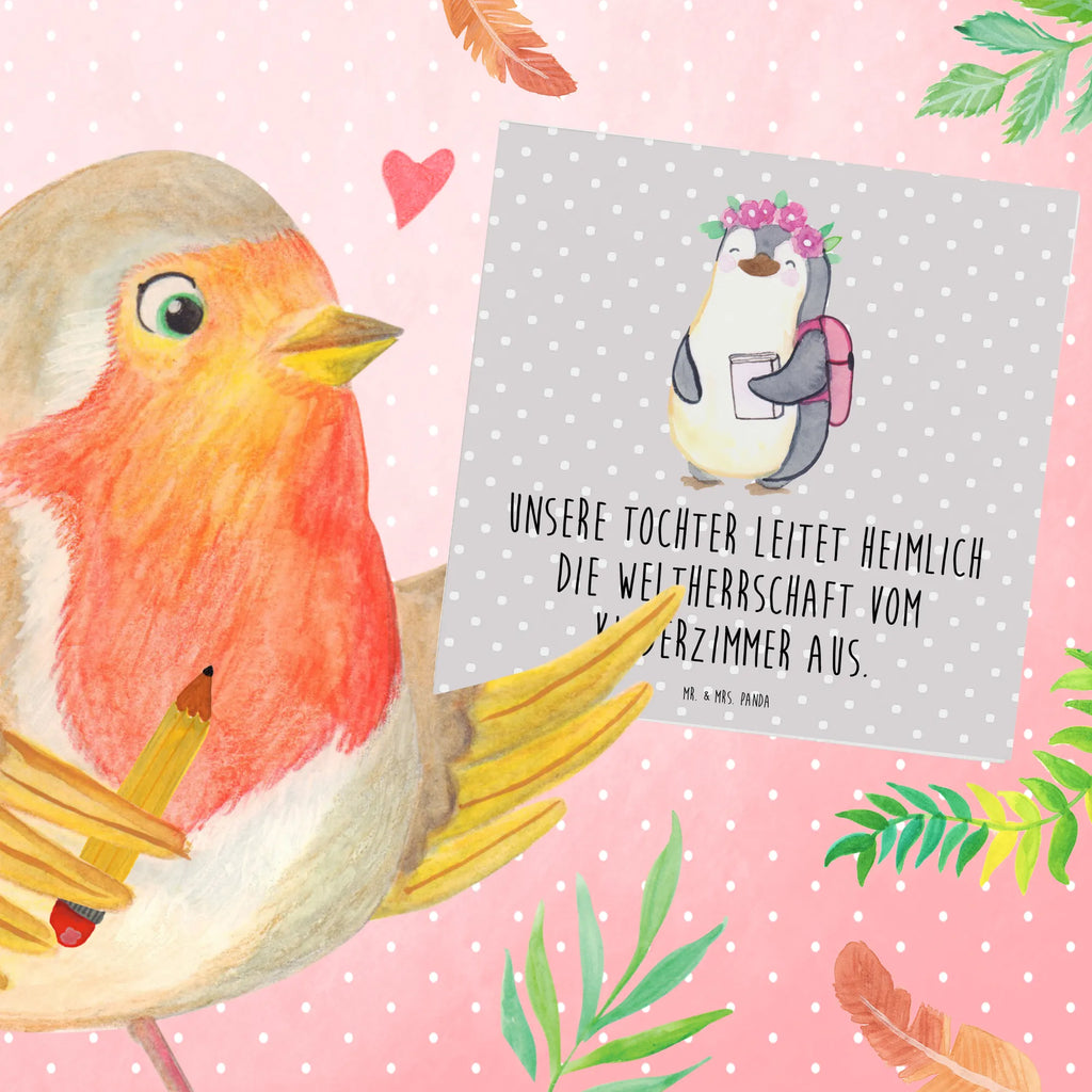 Deluxe Karte Tochter Weltherrschaft Grußkarte, Hochwertige Klappkarte, Karte, Glückwunschkarte, Hochzeitskarte, Geburtstagskarte, Klappkarte, Einladungskarte, Hochwertige Grußkarte, Familie, Vatertag, Muttertag, Bruder, Schwester, Mama, Papa, Oma, Opa