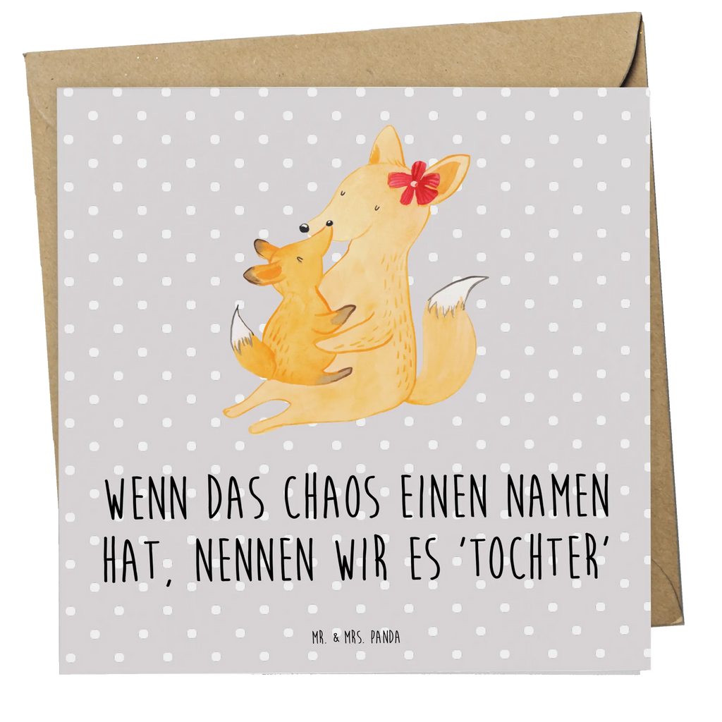 Deluxe Karte Chaos Tochter Geburtstagskarte, Glückwunschkarte, Einladungskarte, Klappkarte, Karte, Grußkarte, Hochwertige Grußkarte, Hochzeitskarte, Hochwertige Klappkarte, Familie, Vatertag, Muttertag, Bruder, Schwester, Mama, Papa, Oma, Opa