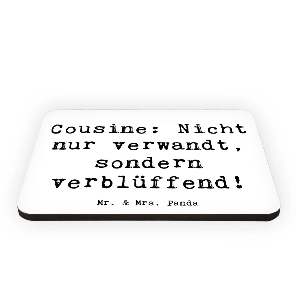 Magnet Spruch Cousine Wunder Dekomagnet, Kühlschrank Dekoration, Notiz Magnet, Whiteboard Magnet, Kühlschrankmagnet, Motivmagnete, Souvenir Magnet, Pinnwandmagnet, Familie, Vatertag, Muttertag, Bruder, Schwester, Mama, Papa, Oma, Opa