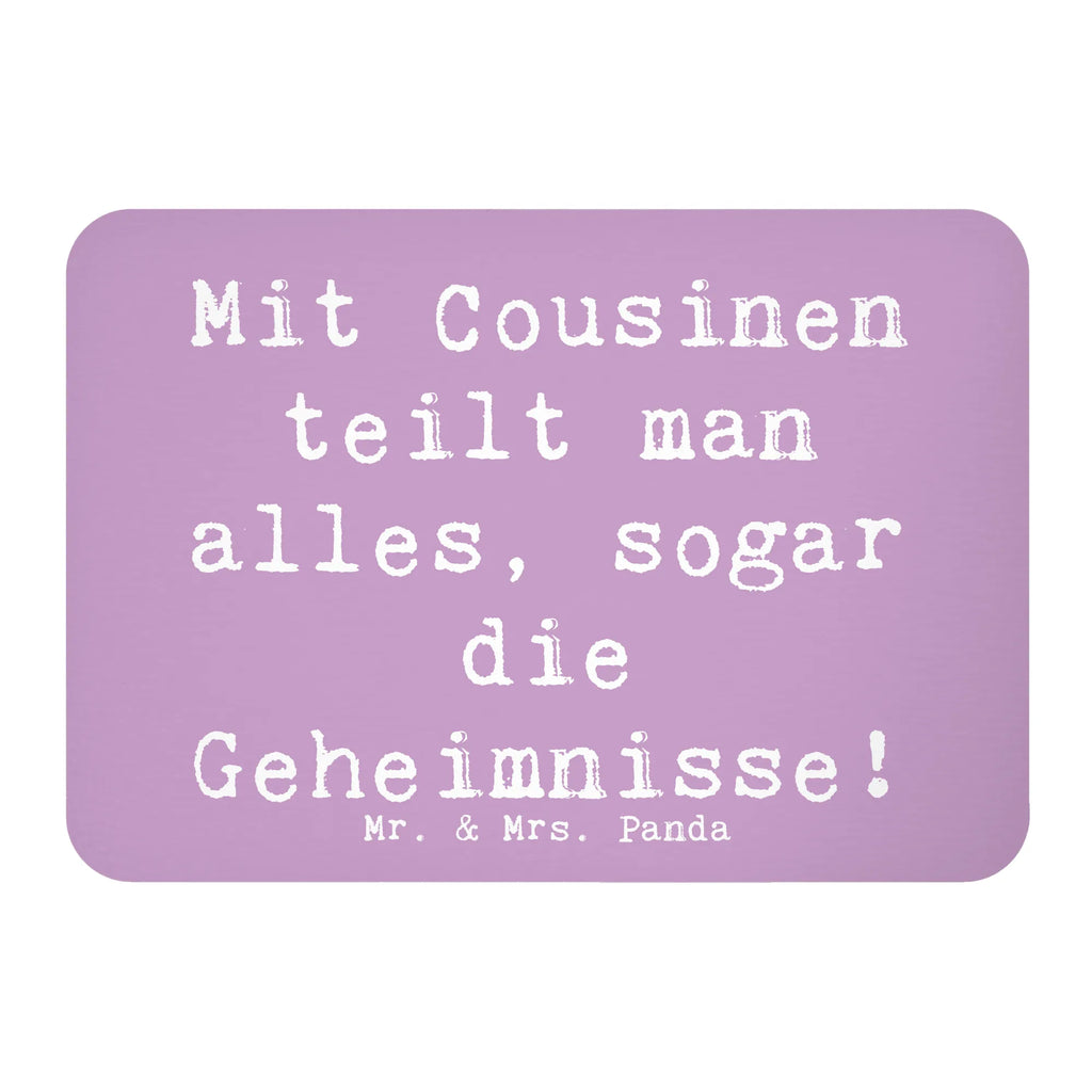 Magnet Spruch Cousine Geheimnisse Kühlschrankmagnet, Pinnwandmagnet, Souvenir Magnet, Motivmagnete, Dekomagnet, Whiteboard Magnet, Notiz Magnet, Kühlschrank Dekoration, Familie, Vatertag, Muttertag, Bruder, Schwester, Mama, Papa, Oma, Opa