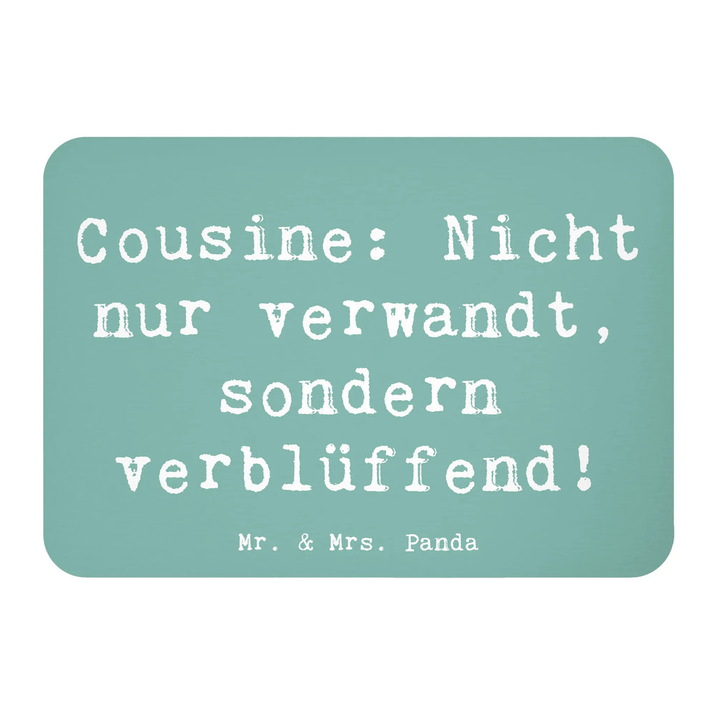 Magnet Spruch Cousine Wunder Dekomagnet, Kühlschrank Dekoration, Notiz Magnet, Whiteboard Magnet, Kühlschrankmagnet, Motivmagnete, Souvenir Magnet, Pinnwandmagnet, Familie, Vatertag, Muttertag, Bruder, Schwester, Mama, Papa, Oma, Opa