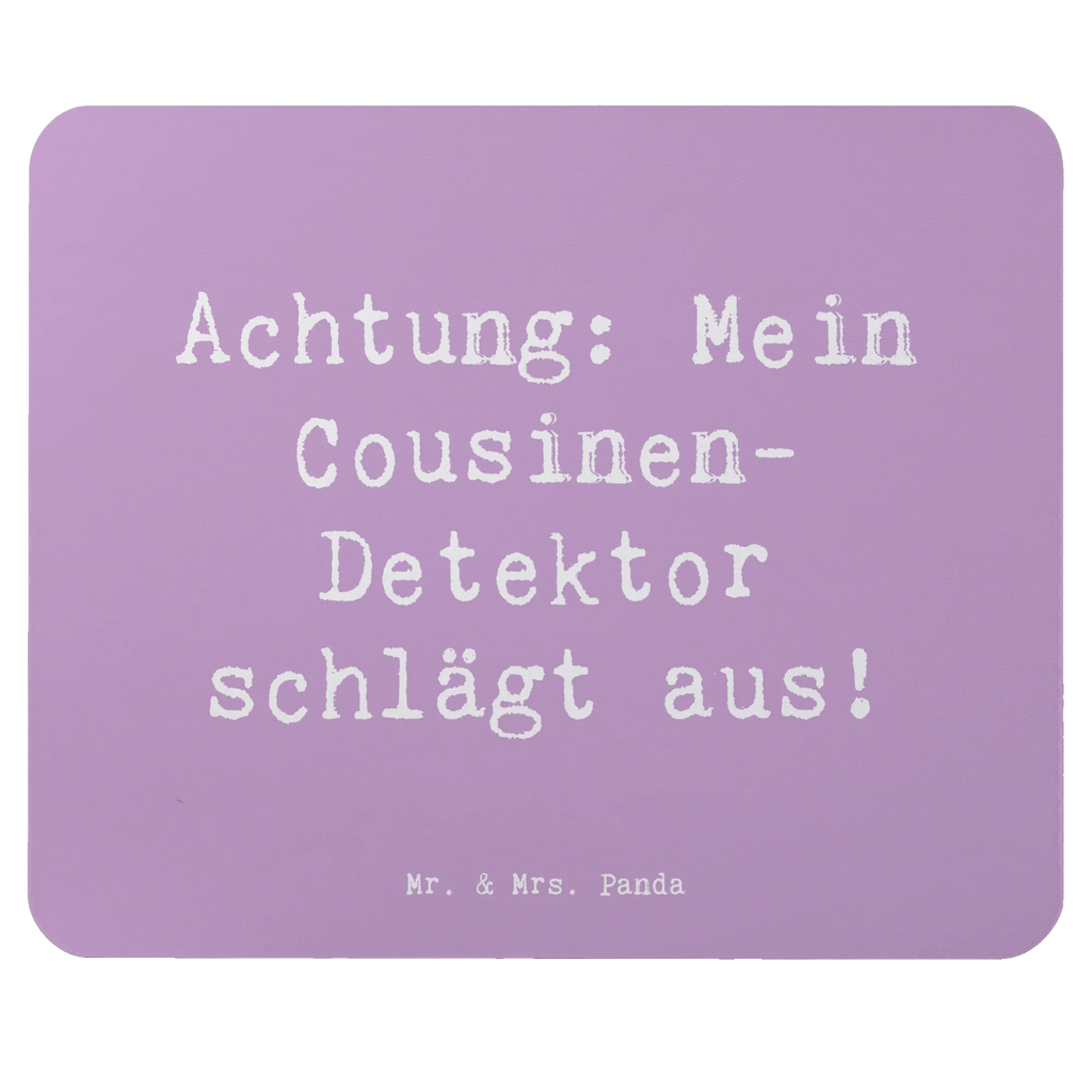 Mouse mat Saying Achtung: Mein Cousinen-Detektor schlägt aus! Mousepad, Computer zubehör, Büroausstattung, PC Zubehör, Arbeitszimmer, Mauspad, Einzigartiges Mauspad, Designer Mauspad, Mausunterlage, Mauspad Büro, Familie, Vatertag, Muttertag, Bruder, Schwester, Mama, Papa, Oma, Opa