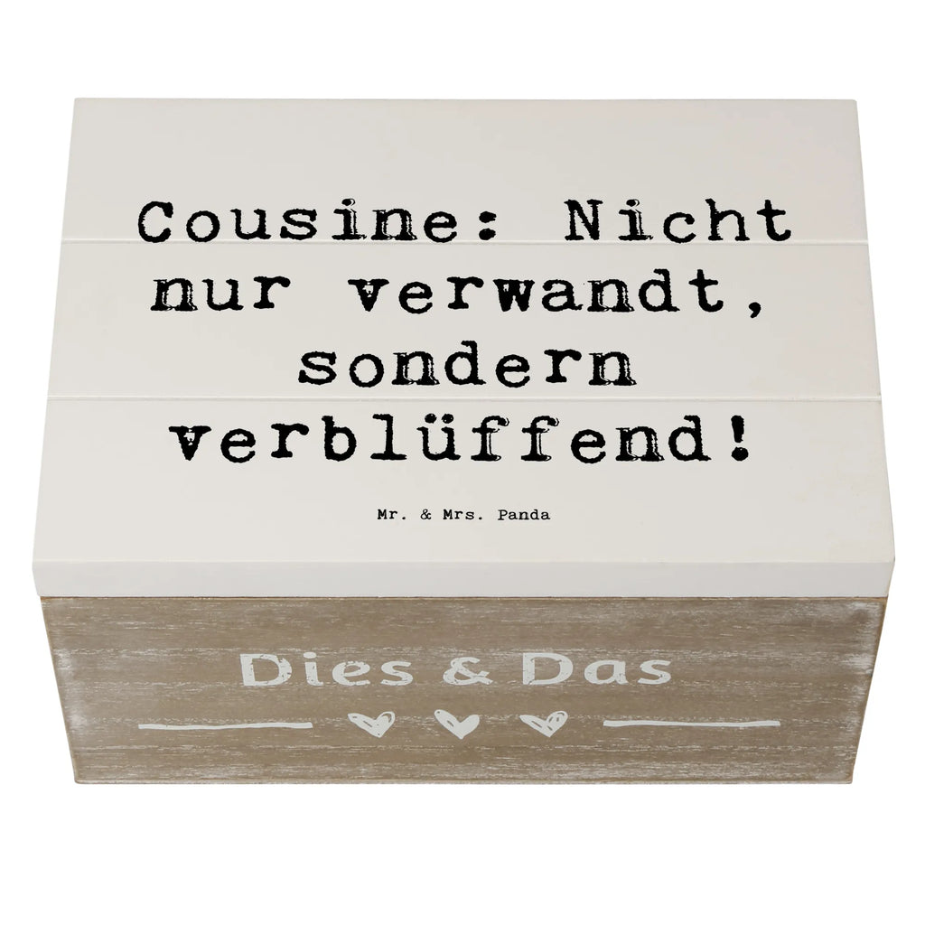 Holzkiste Spruch Cousine Wunder Holzkiste, Schatulle, XXL, Geschenkbox, Aufbewahrungsbox, Truhe, Geschenkdose, Dekokiste, Erinnerungsbox, Schatzkiste, Kiste, Erinnerungskiste, Familie, Vatertag, Muttertag, Bruder, Schwester, Mama, Papa, Oma, Opa