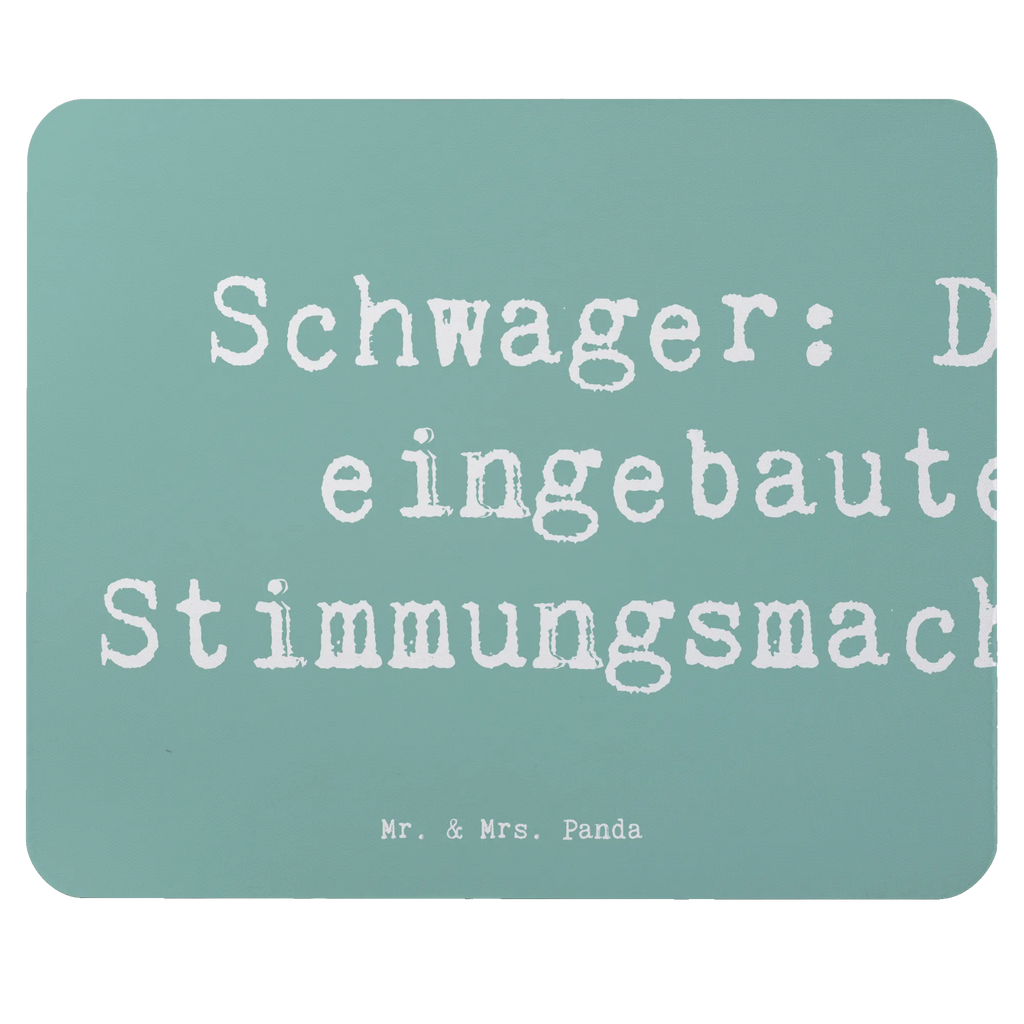 Mouse mat Saying Schwager: Der eingebaute Stimmungsmacher! Mousepad, Computer zubehör, Büroausstattung, PC Zubehör, Arbeitszimmer, Mauspad, Einzigartiges Mauspad, Designer Mauspad, Mausunterlage, Mauspad Büro, Familie, Vatertag, Muttertag, Bruder, Schwester, Mama, Papa, Oma, Opa