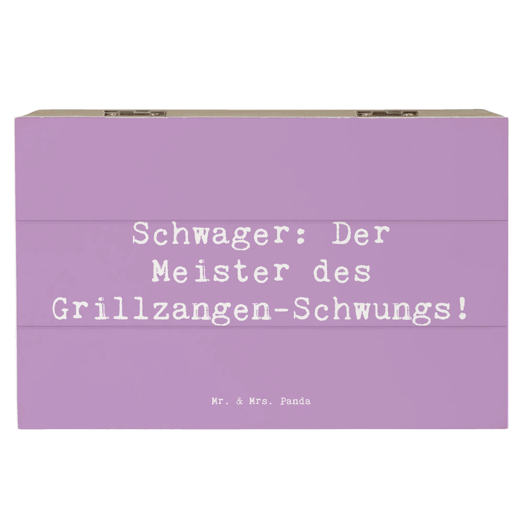 Holzkiste Spruch Schwager Grillmeister Schatulle, Erinnerungsbox, Aufbewahrungsbox, Erinnerungskiste, Kiste, Geschenkdose, Holzkiste, Truhe, Schatzkiste, Geschenkbox, Dekokiste, XXL, Familie, Vatertag, Muttertag, Bruder, Schwester, Mama, Papa, Oma, Opa