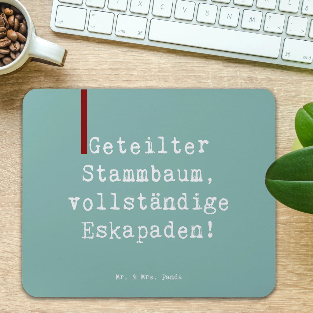 Mouse mat Saying Geteilter Stammbaum, vollständige Eskapaden! Mousepad, Computer zubehör, Büroausstattung, PC Zubehör, Arbeitszimmer, Mauspad, Einzigartiges Mauspad, Designer Mauspad, Mausunterlage, Mauspad Büro, Familie, Vatertag, Muttertag, Bruder, Schwester, Mama, Papa, Oma, Opa