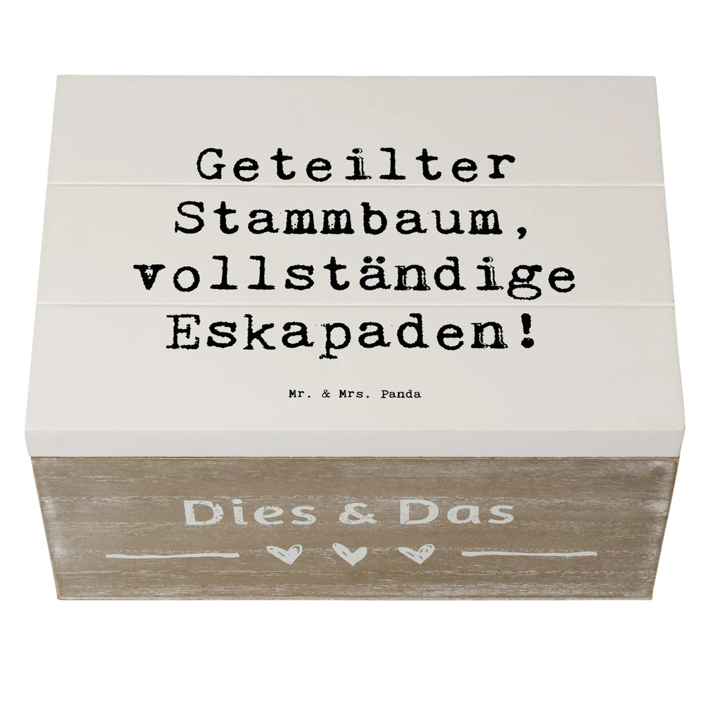 Holzkiste Spruch Halbbruder Eskapaden Erinnerungskiste, XXL, Dekokiste, Holzkiste, Schatzkiste, Geschenkbox, Truhe, Schatulle, Kiste, Geschenkdose, Aufbewahrungsbox, Erinnerungsbox, Familie, Vatertag, Muttertag, Bruder, Schwester, Mama, Papa, Oma, Opa