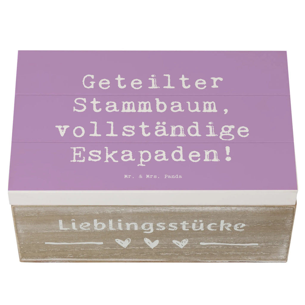 Holzkiste Spruch Halbbruder Eskapaden Erinnerungskiste, XXL, Dekokiste, Holzkiste, Schatzkiste, Geschenkbox, Truhe, Schatulle, Kiste, Geschenkdose, Aufbewahrungsbox, Erinnerungsbox, Familie, Vatertag, Muttertag, Bruder, Schwester, Mama, Papa, Oma, Opa