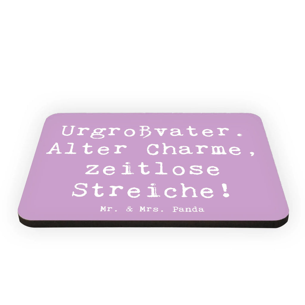 Magnet Spruch Urgroßvater Charme Kühlschrankmagnet, Pinnwandmagnet, Souvenir Magnet, Motivmagnete, Dekomagnet, Whiteboard Magnet, Notiz Magnet, Kühlschrank Dekoration, Familie, Vatertag, Muttertag, Bruder, Schwester, Mama, Papa, Oma, Opa